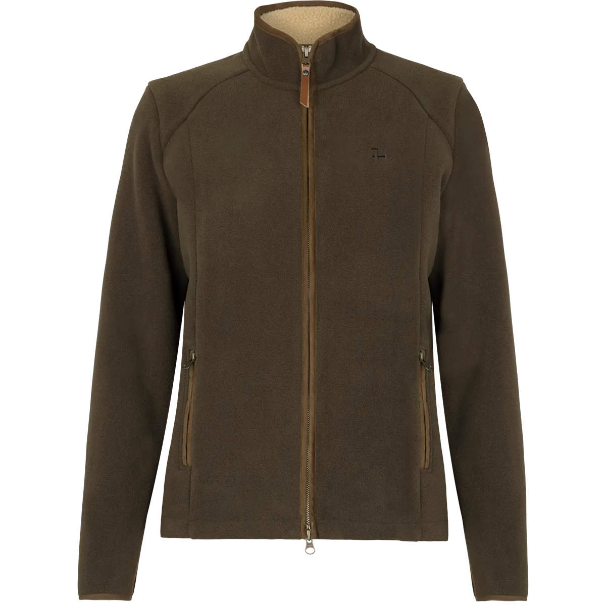 Harkila Sandhem Women's Sherpa Fleece Jacket - Willow Green - Front Harkila Sandhem Women's Sherpa Fleece Jacket - Willow Green - Front