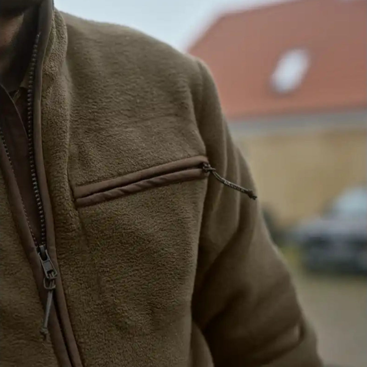 Harkila Torsby Fleece Jacket - Willow Green - Chest Pocket Harkila Torsby Fleece Jacket - Willow Green - Chest Pocket