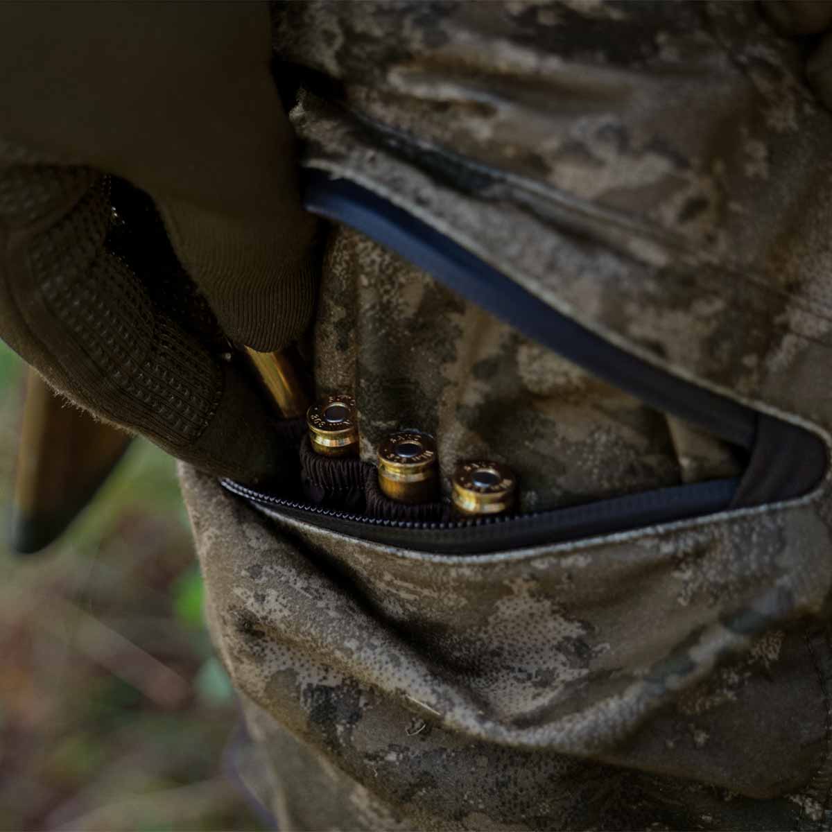 Harkila Forest Hunter GTX Camo Trousers - Ammo Pocket Harkila Forest Hunter GTX Camo Trousers - Ammo Pocket