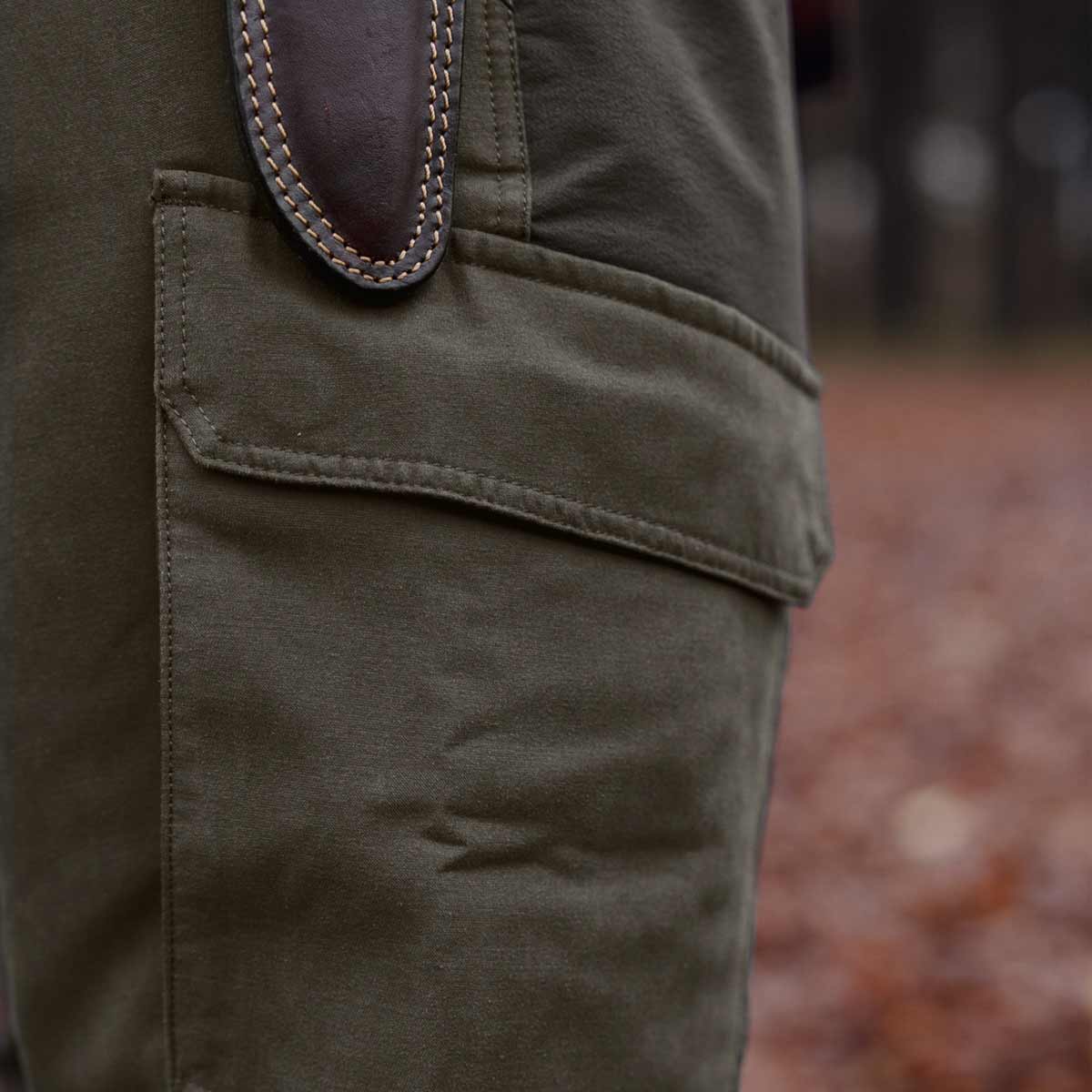 Harkila Hill Trousers - Black Forest/Olive Night - Cargo Pockets Harkila Hill Trousers - Black Forest/Olive Night - Cargo Pockets