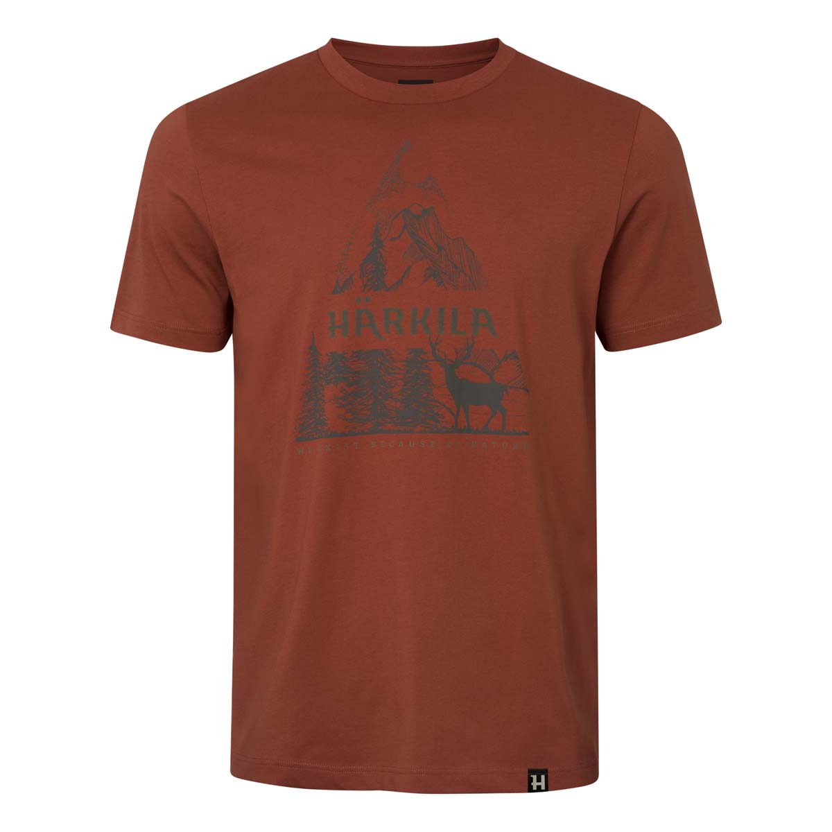 Harkila Nature S/S T-Shirt - Autumn Orange Harkila Nature S/S T-Shirt - Autumn Orange