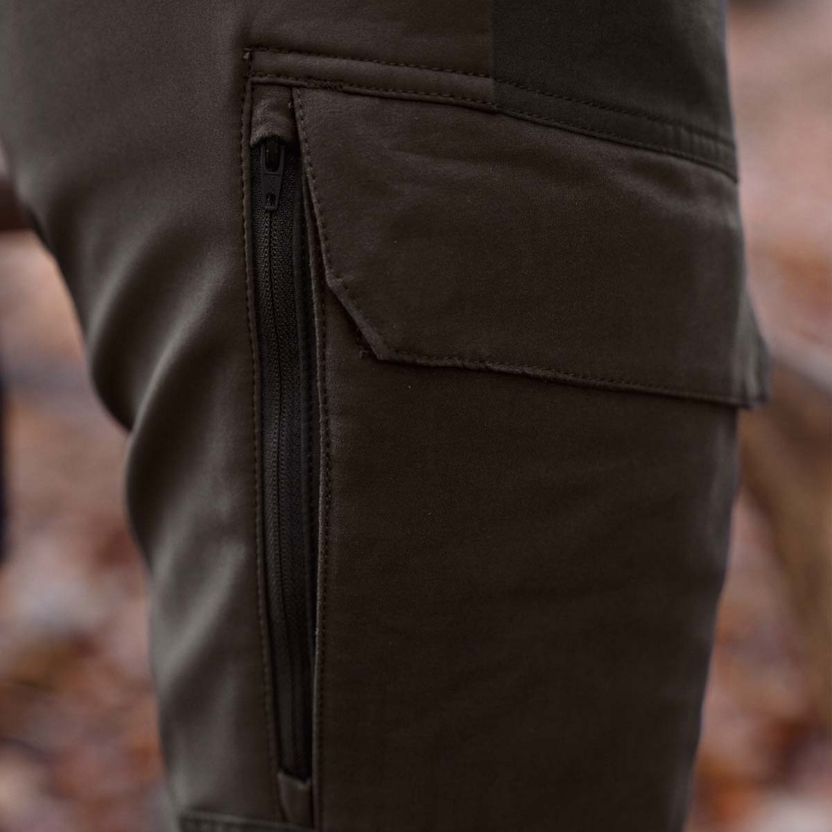 Harkila Scandinavian Women's Trousers - Shadow Brown/Deep Brown - Cargo Pocket Harkila Scandinavian Women's Trousers - Shadow Brown/Deep Brown - Cargo Pocket