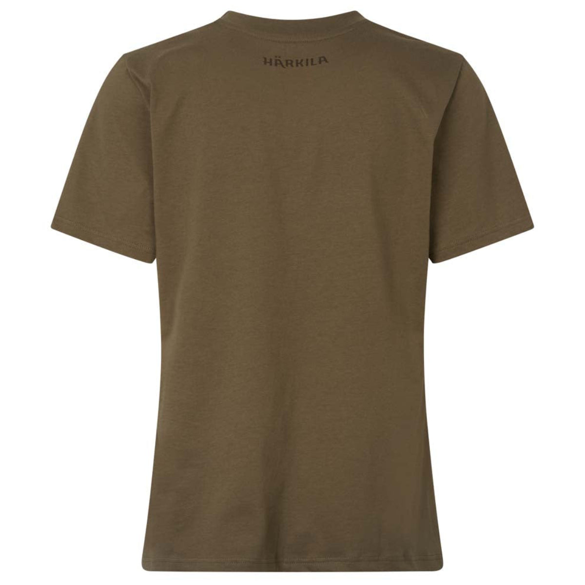 Harkila Stag Badge S/S Women's T-Shirt - Beech - Rear Harkila Stag Badge S/S Women's T-Shirt - Beech - Rear