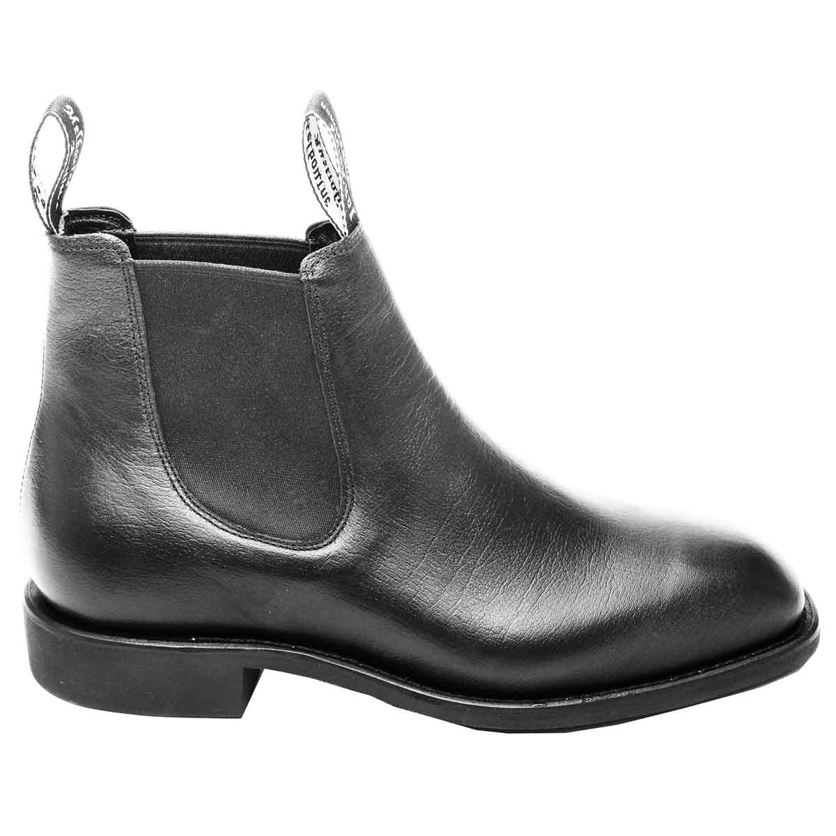 Harold Boots Avon Kangaroo Men's Chelsea Dress Boots - Black Harold Boots Avon Kangaroo Men's Chelsea Dress Boots - Black