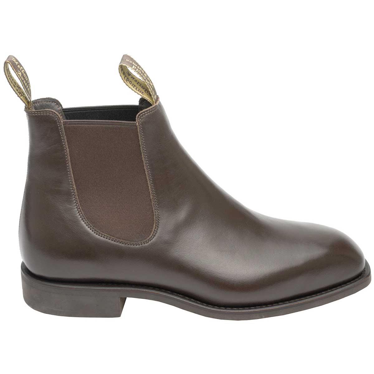 Harold Boots Grazier Men's Chelsea Dress Boots - Chocolate Harold Boots Grazier Men's Chelsea Dress Boots - Chocolate