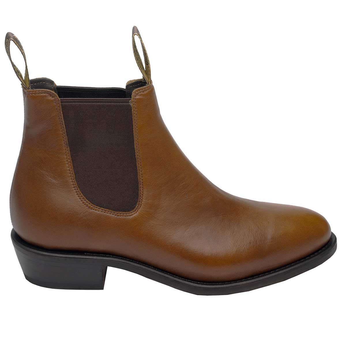 Harold Boots Kimberley Women's Chelsea Dress Boots - Tan Harold Boots Kimberley Women's Chelsea Dress Boots - Tan
