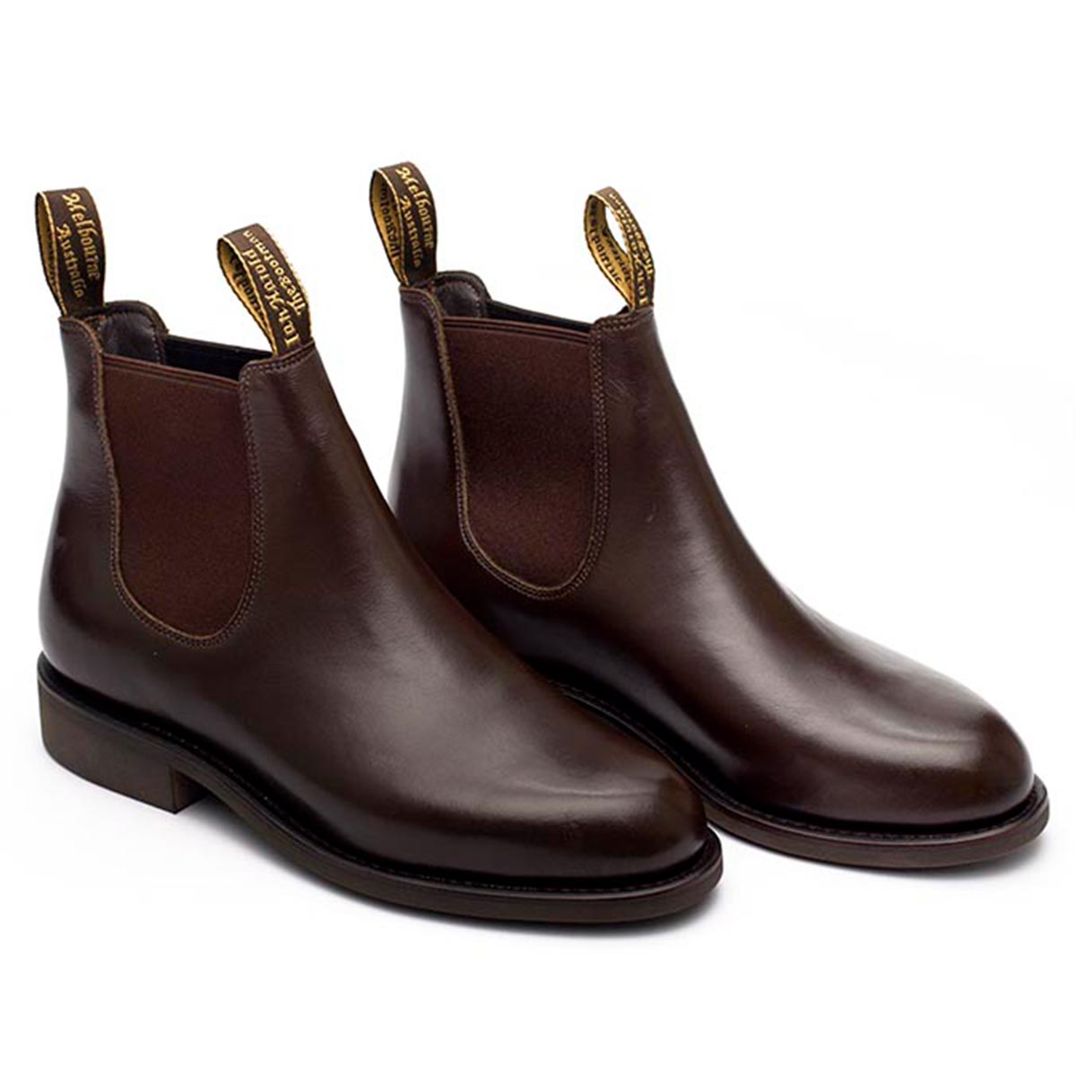 Harold Boots Pagan Women's Chelsea Dress Boots - Chocolate Harold Boots Pagan Women's Chelsea Dress Boots - Chocolate