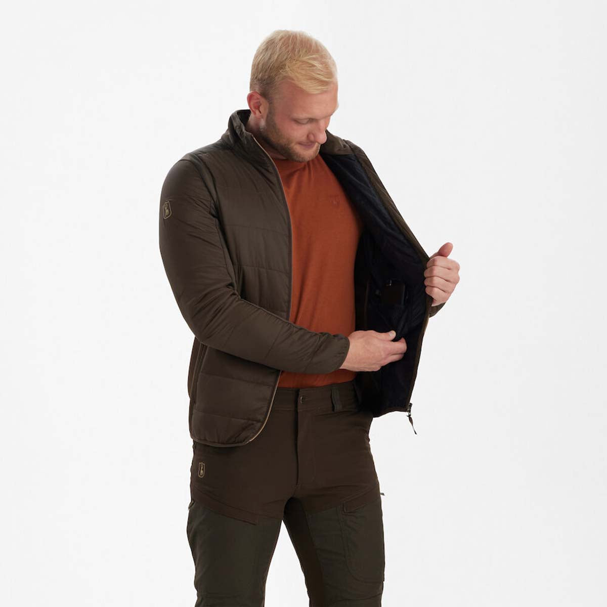 Deerhunter Heat Padded Jacket - On Model Deerhunter Heat Padded Jacket - On Model
