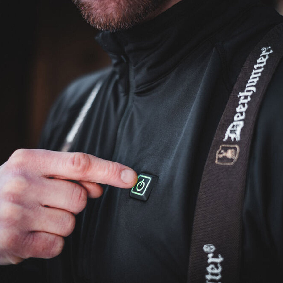 Deerhunter Heat Undershirt with zip-neck - Button Deerhunter Heat Undershirt with zip-neck - Button