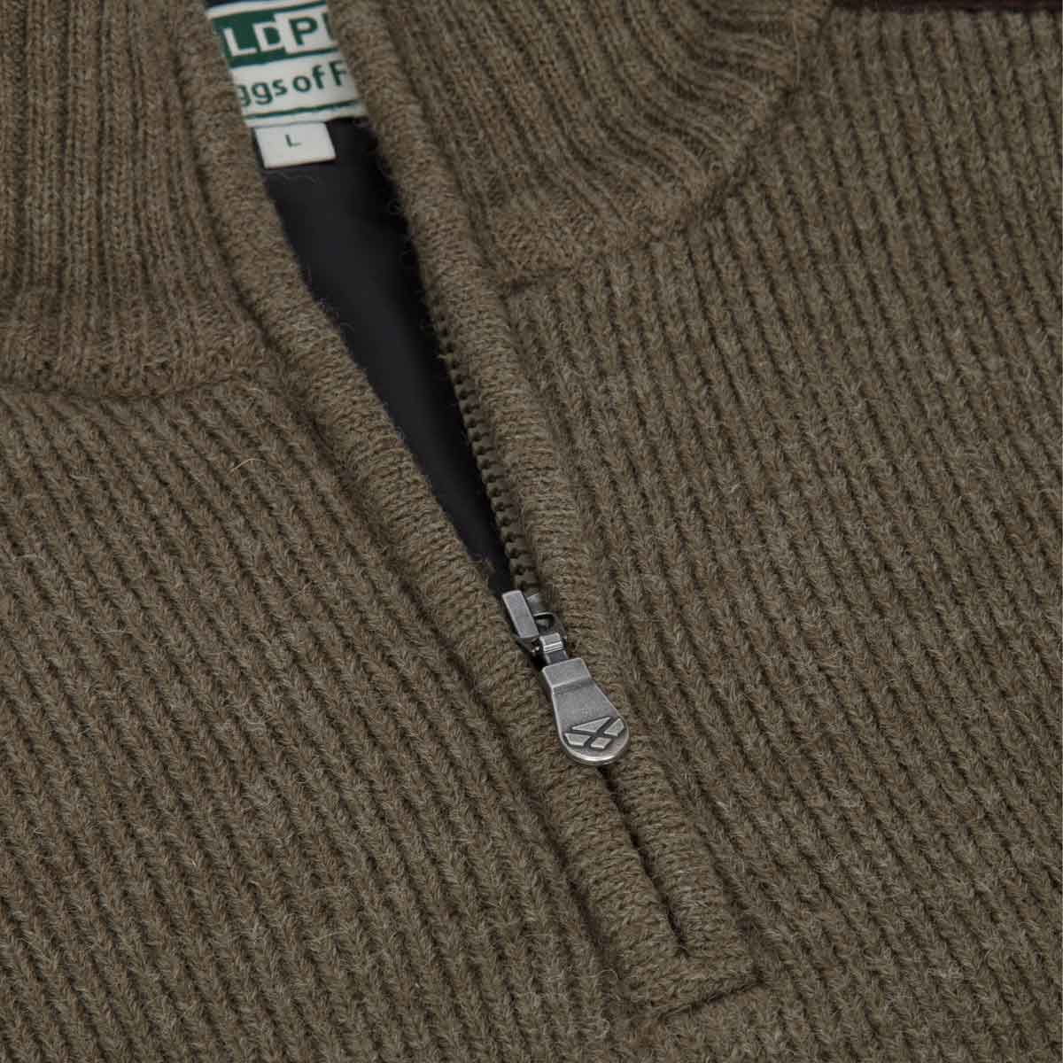 Hoggs of Fife Hebrides II 1/4 Zip Windproof Pullover - green zip neck Hoggs of Fife Hebrides II 1/4 Zip Windproof Pullover - green zip neck