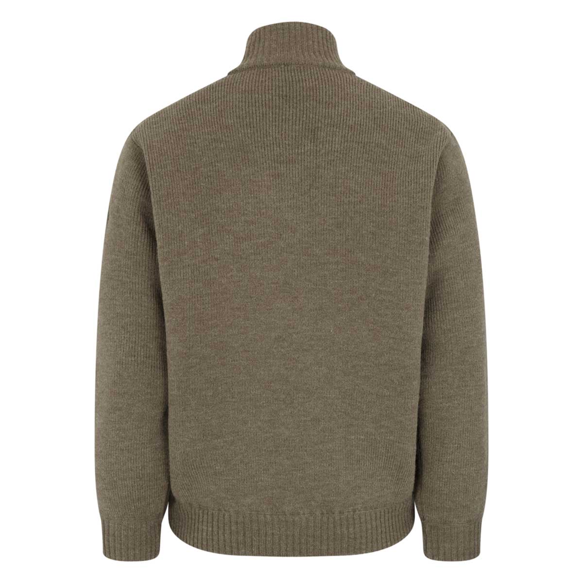 Hoggs of Fife Hebrides II 1/4 Zip Windproof Pullover - green rear Hoggs of Fife Hebrides II 1/4 Zip Windproof Pullover - green rear