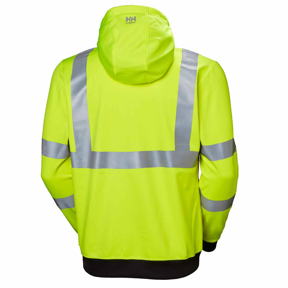 Helly-Hansen-ADDVIS-Hi-Vis-Zip-Hoodie-YellowRear Helly-Hansen-ADDVIS-Hi-Vis-Zip-Hoodie-YellowRear