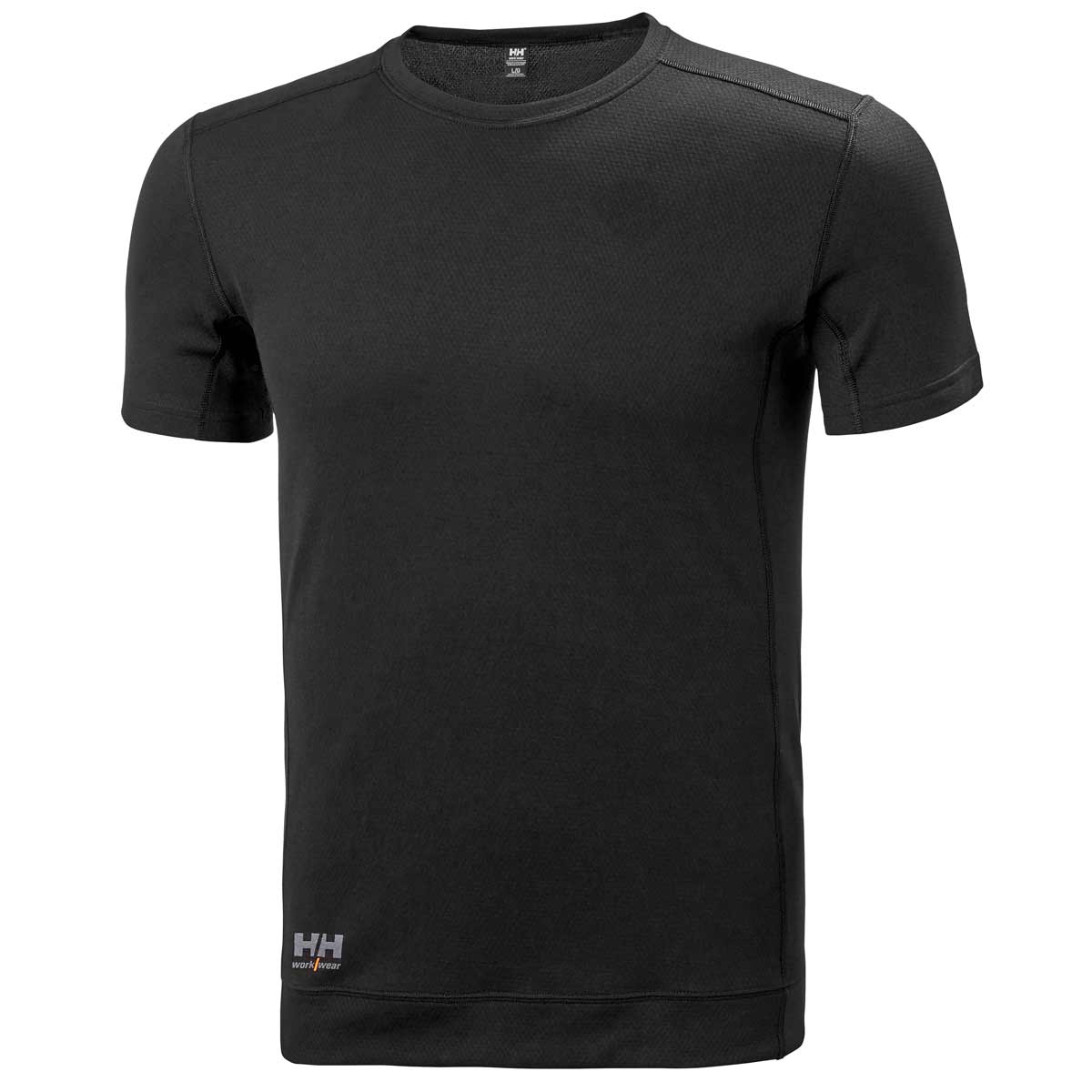 Helly-Hansen-Active-T-Shirt-Black-Front Helly-Hansen-Active-T-Shirt-Black-Front