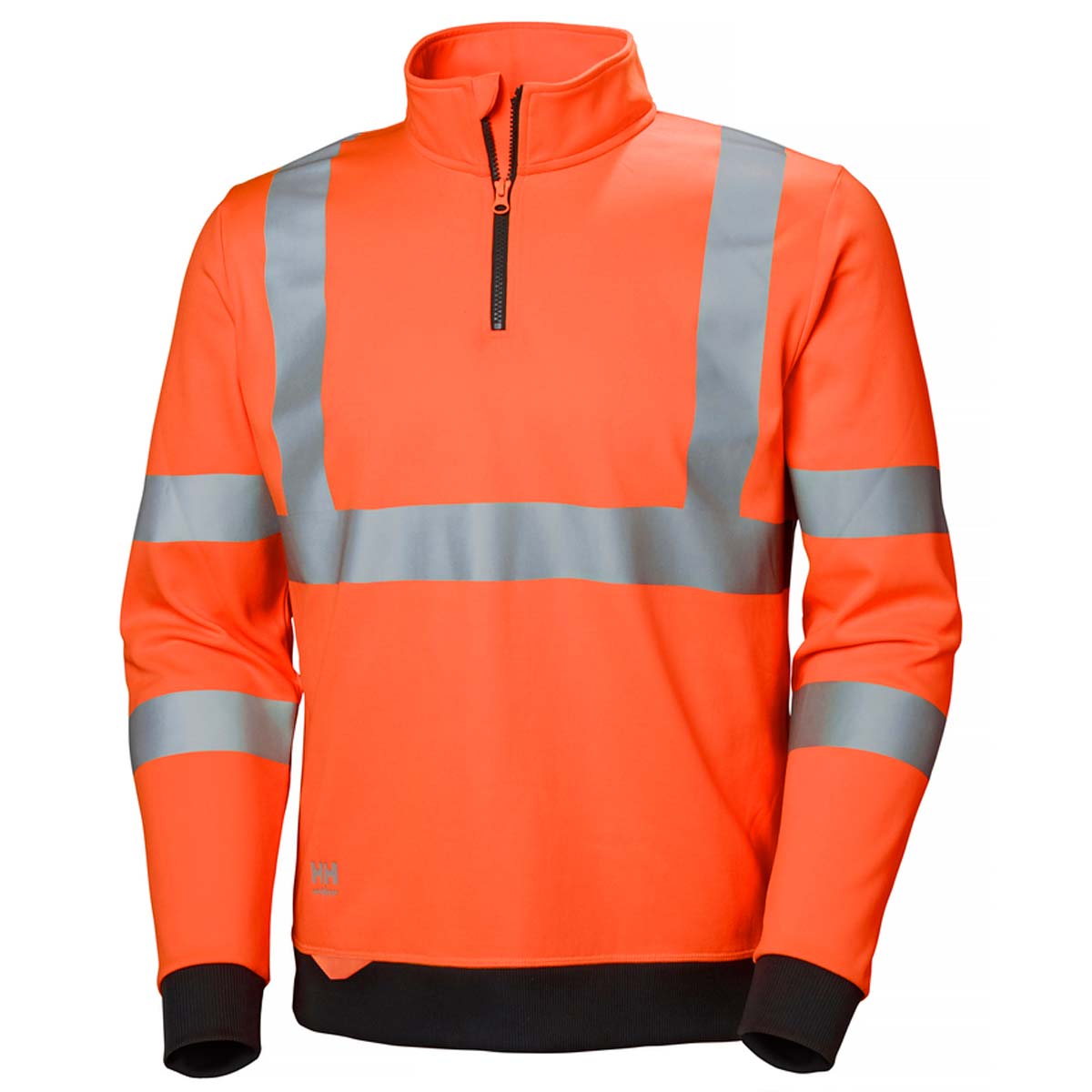 Helly Hansen AddVis Half Zip Sweatshirt - Orange Helly Hansen AddVis Half Zip Sweatshirt - Orange
