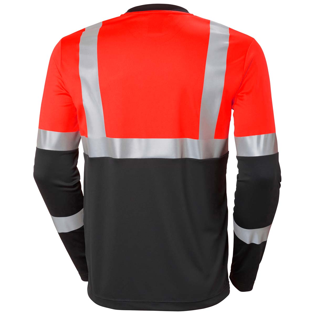 Helly Hansen AddVis Longsleeve Top CL1 - Red - Rear Helly Hansen AddVis Longsleeve Top CL1 - Red - Rear