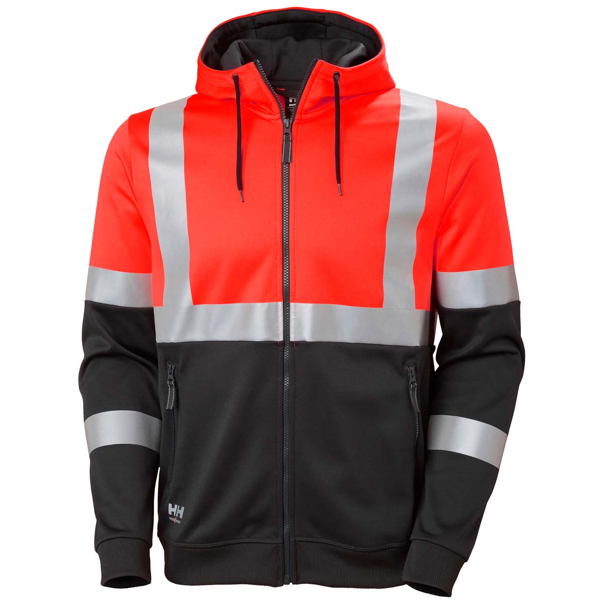 Helly Hansen AddVis Zip Hoodie CL1 - Red Helly Hansen AddVis Zip Hoodie CL1 - Red
