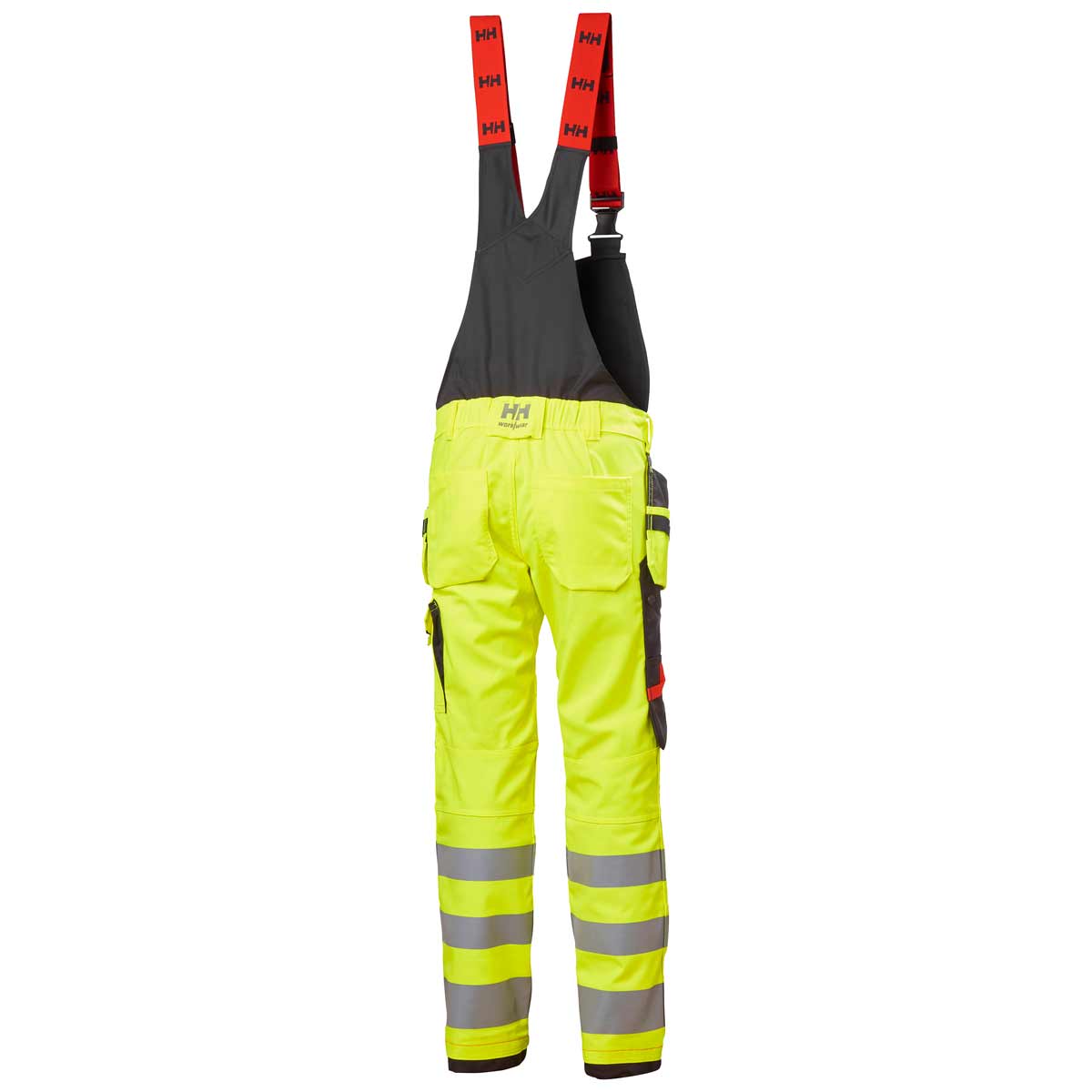 Helly-Hansen-Alna-2.0-Hi-Vis-Construction-Bib-Yellow-Rear Helly-Hansen-Alna-2.0-Hi-Vis-Construction-Bib-Yellow-Rear