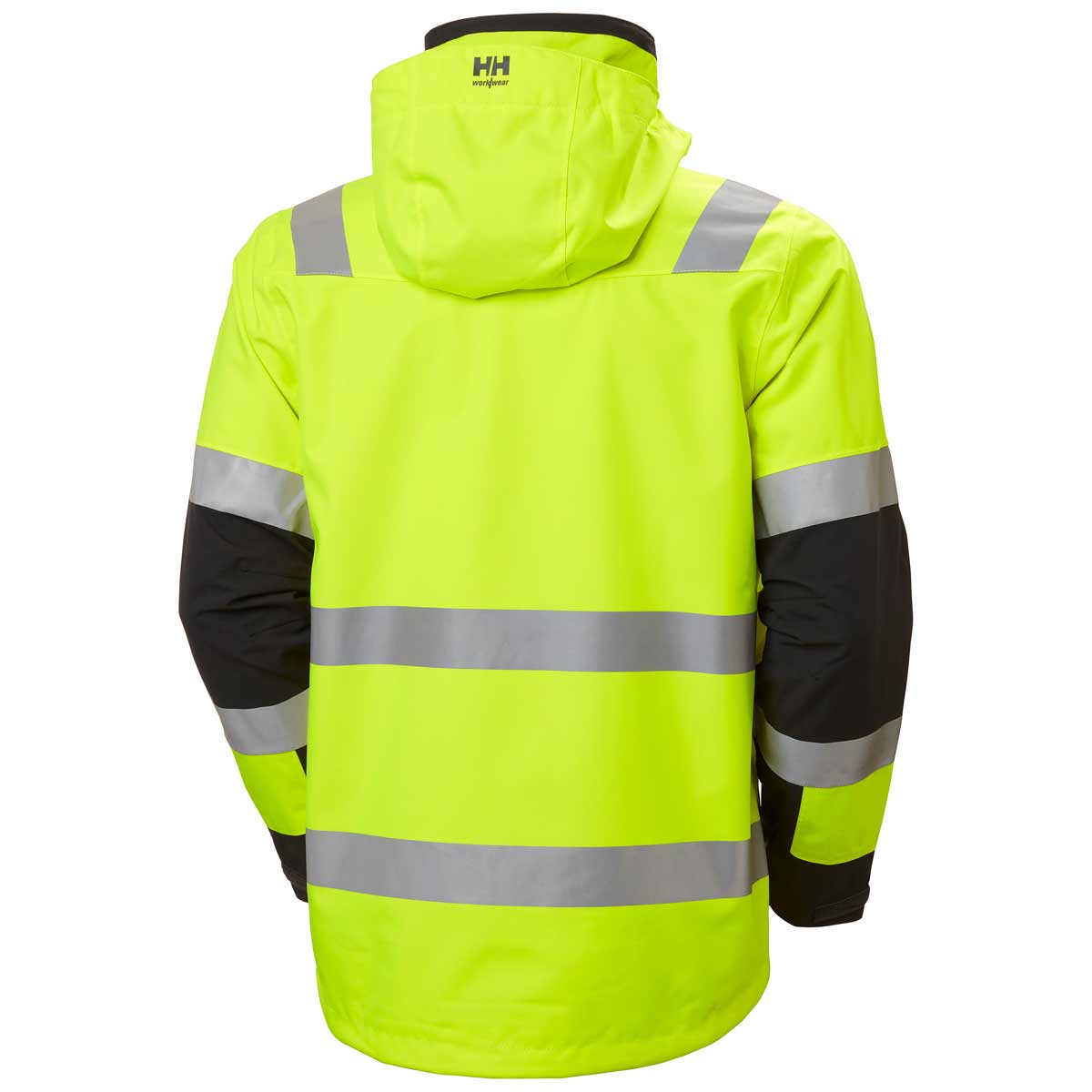 Helly-Hansen-Alna-2.0-Hi-Vis-Shell-Jacket-Yellow-Rear Helly-Hansen-Alna-2.0-Hi-Vis-Shell-Jacket-Yellow-Rear