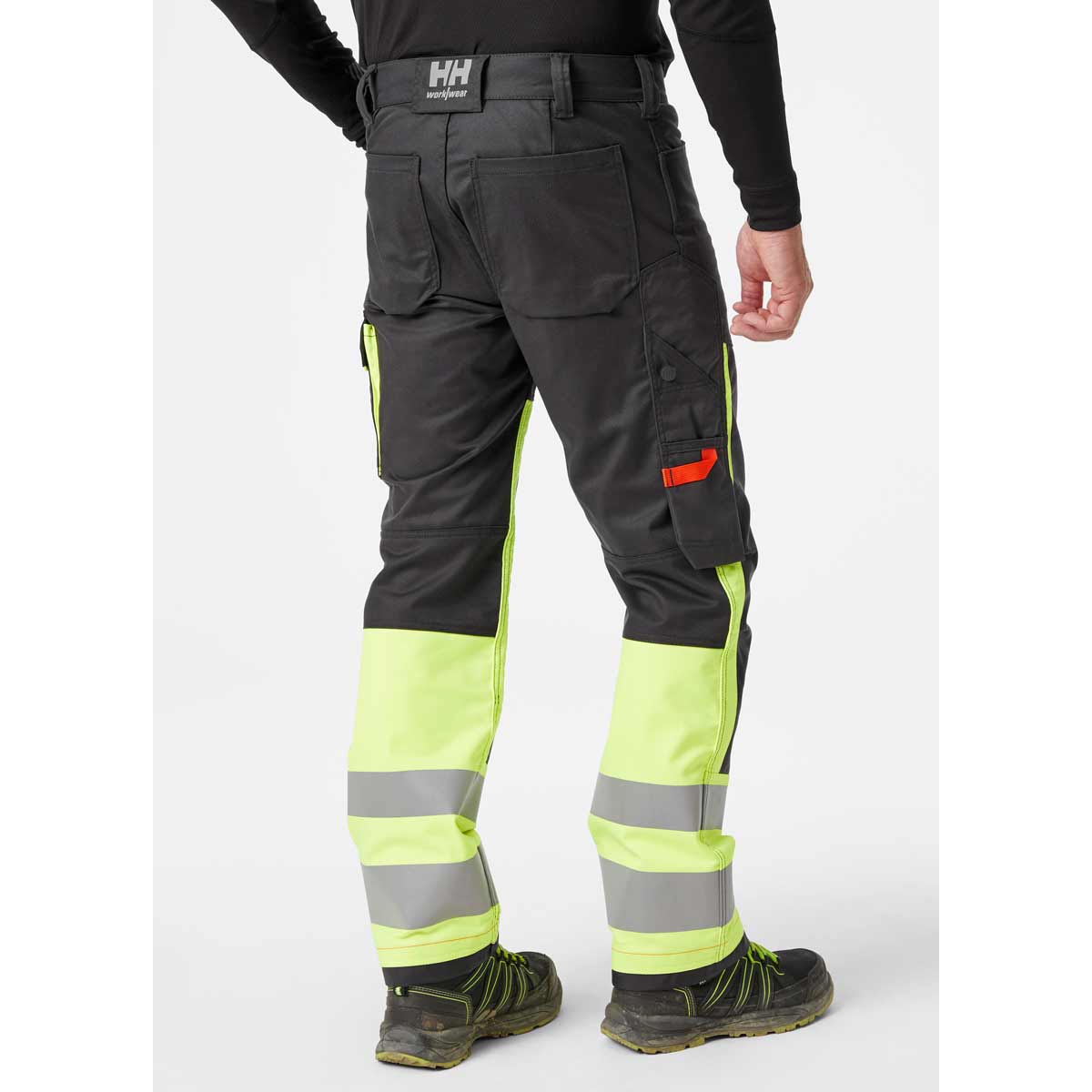 Helly-Hansen-Alna-2.0-Hi-Vis-Work-Pant-Class-1-Rear-onbody Yellow Helly-Hansen-Alna-2.0-Hi-Vis-Work-Pant-Class-1-Rear-onbody Yellow