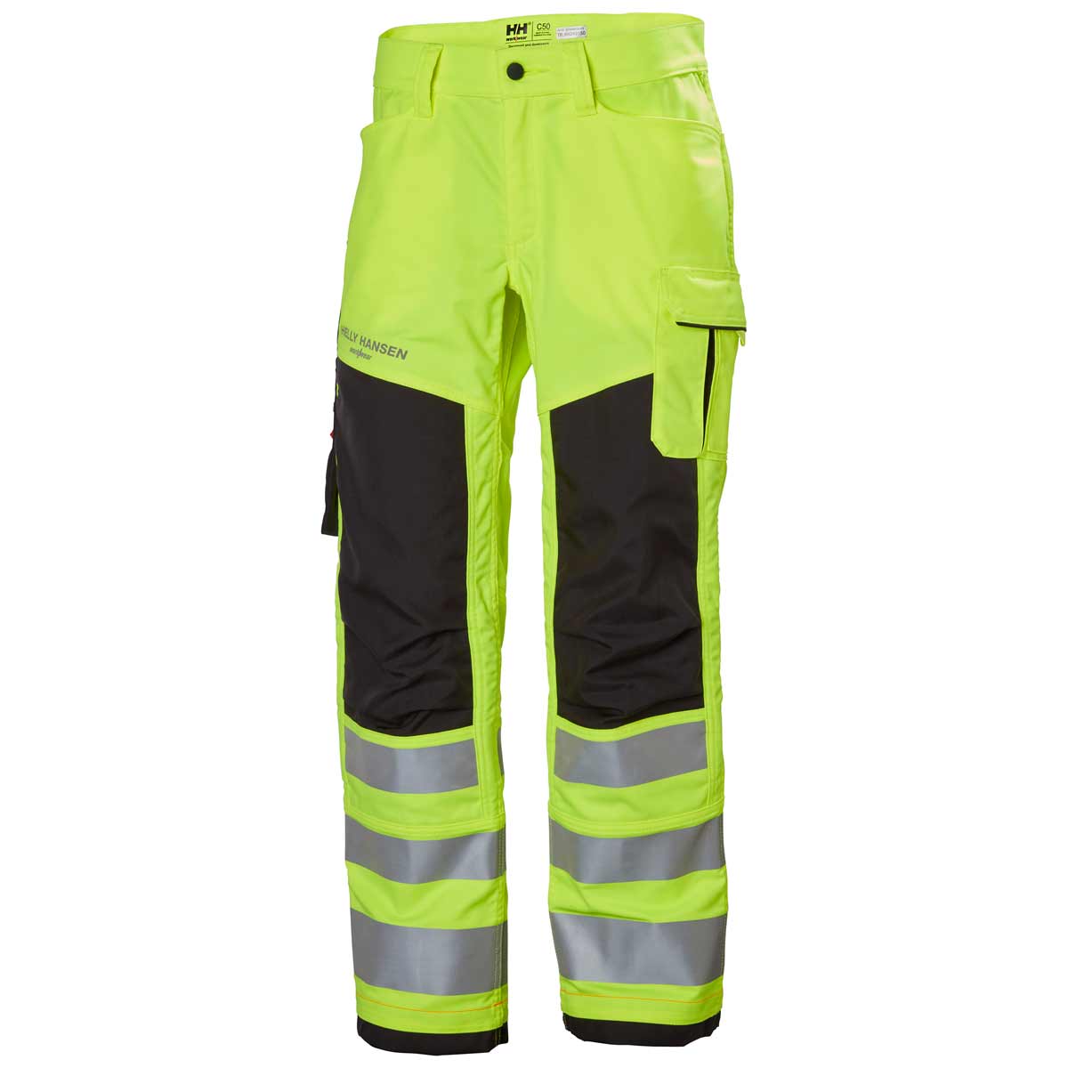 Helly-Hansen-Alna-2.0-Hi-Vis-Work-Pant-Class-2-Yellow-Front Helly-Hansen-Alna-2.0-Hi-Vis-Work-Pant-Class-2-Yellow-Front
