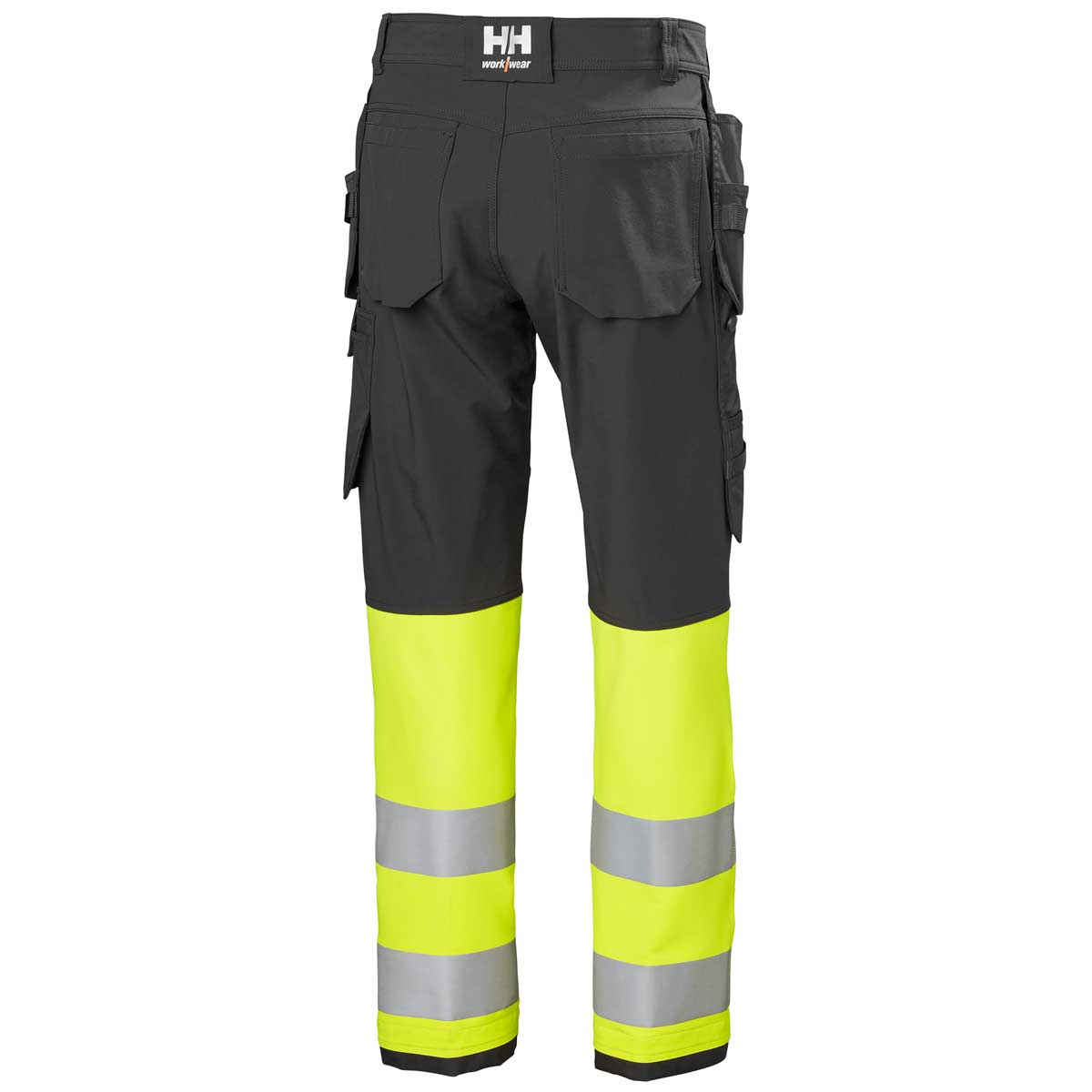 Helly Hansen Alna 4X Construction Pant CL1 - yellow rear Helly Hansen Alna 4X Construction Pant CL1 - yellow rear