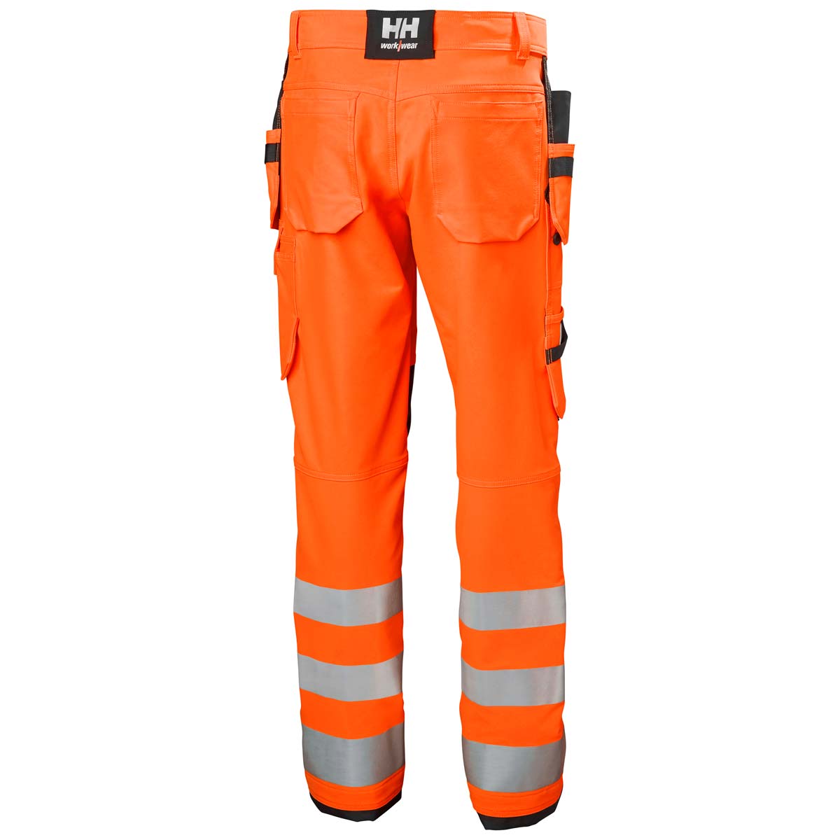 Helly Hansen Alna 4X Construction Pant CL2 - Orange Rear Helly Hansen Alna 4X Construction Pant CL2 - Orange Rear