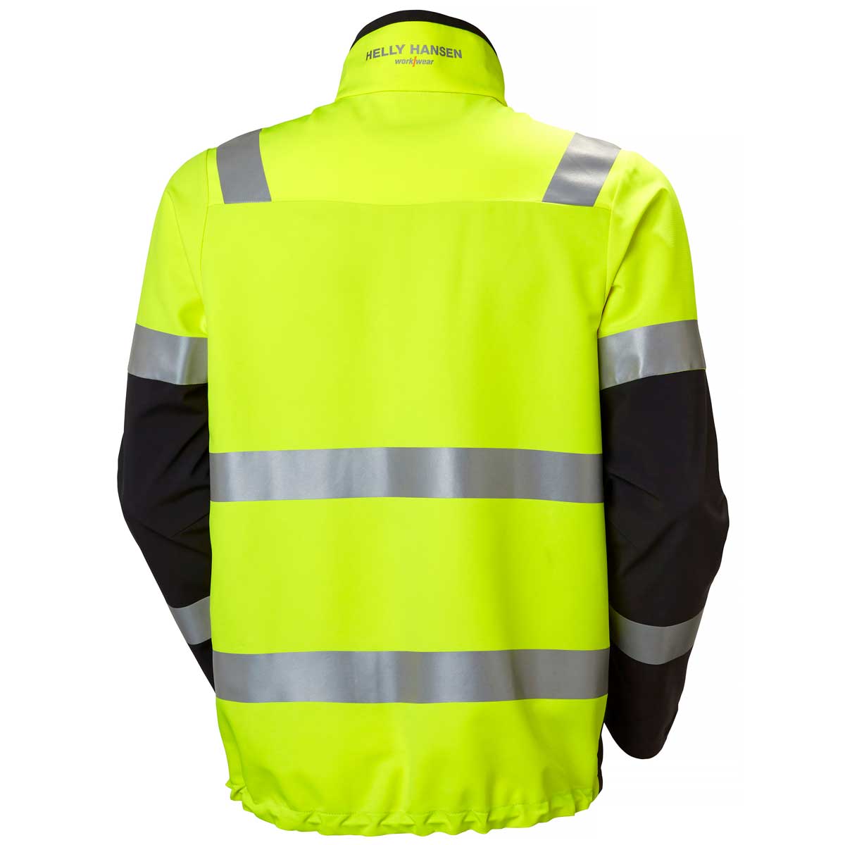 Helly Hansen Alna 4X Tech Jacket - yellow rear Helly Hansen Alna 4X Tech Jacket - yellow rear