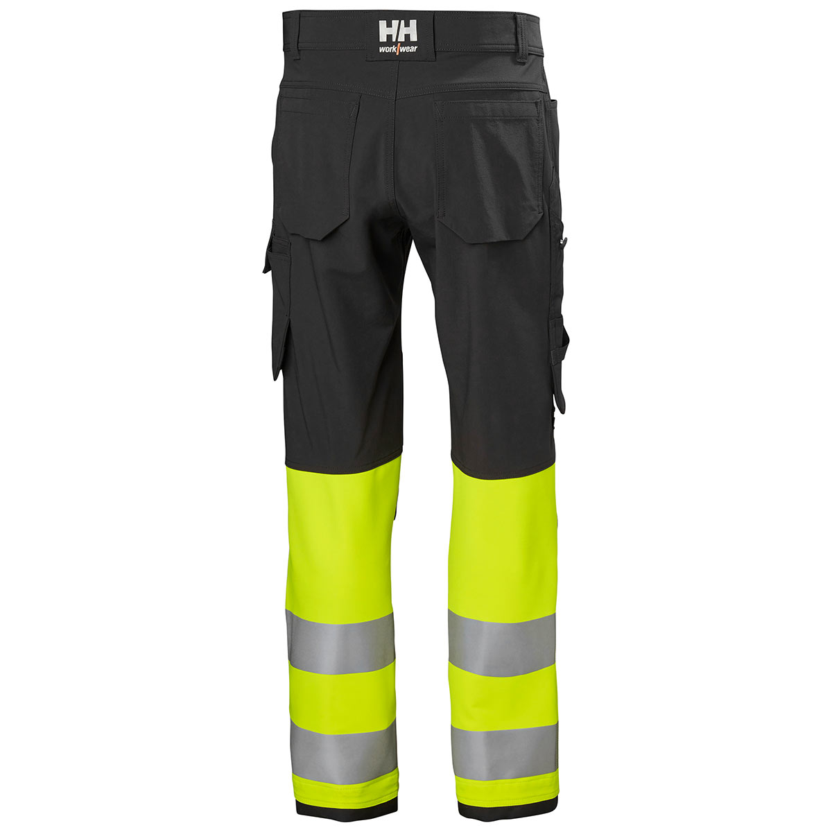 Helly Hansen Alna 4X Work Pant CL1 - Yellow/Ebony - Rear Helly Hansen Alna 4X Work Pant CL1 - Yellow/Ebony - Rear