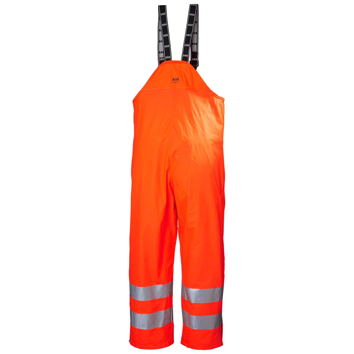 Helly-Hansen-Alta-Waterproof-Rain-Bib-Pant-Orange-Rear Helly-Hansen-Alta-Waterproof-Rain-Bib-Pant-Orange-Rear