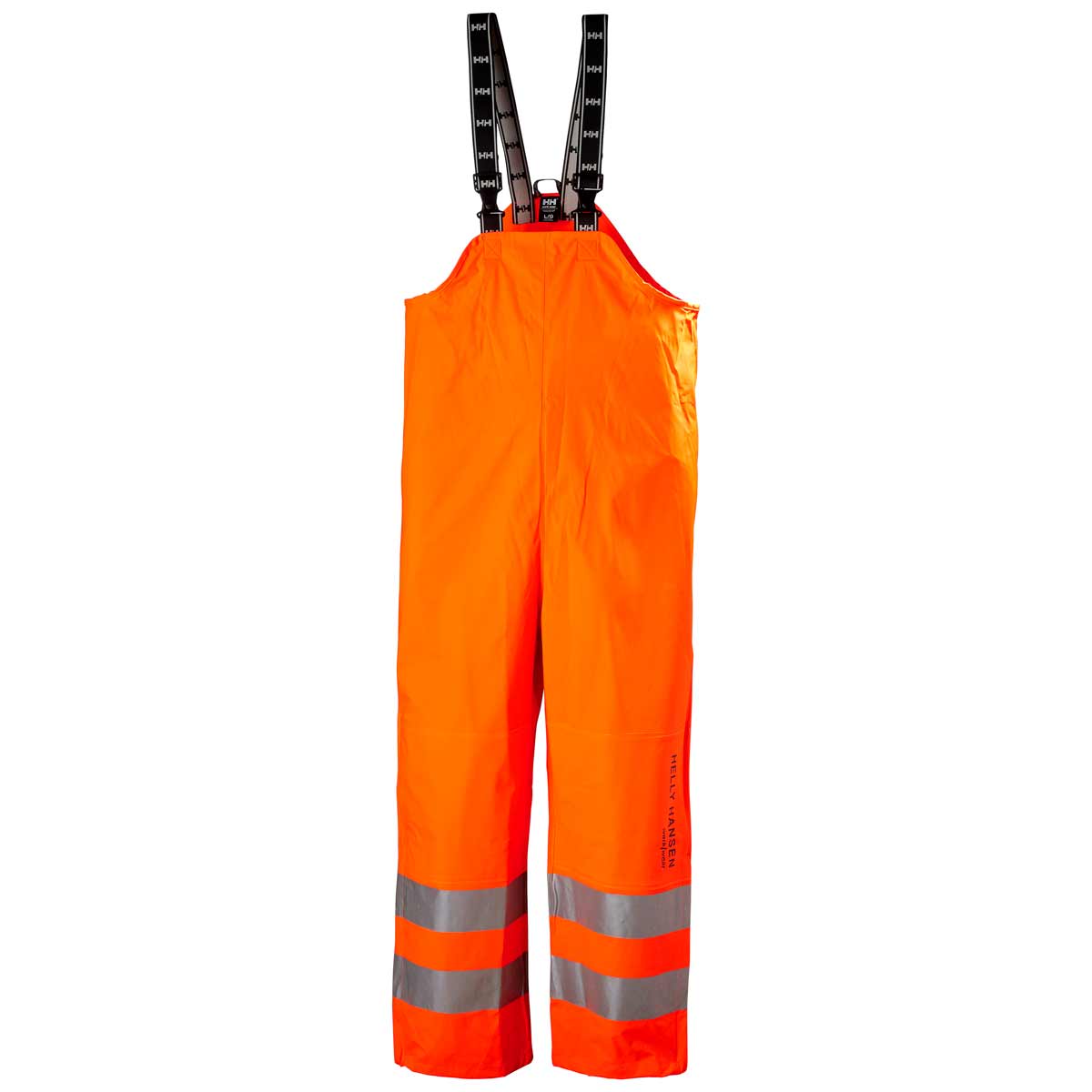 Helly-Hansen-Alta-Waterproof-Rain-Bib-PantOrange-Front Helly-Hansen-Alta-Waterproof-Rain-Bib-PantOrange-Front