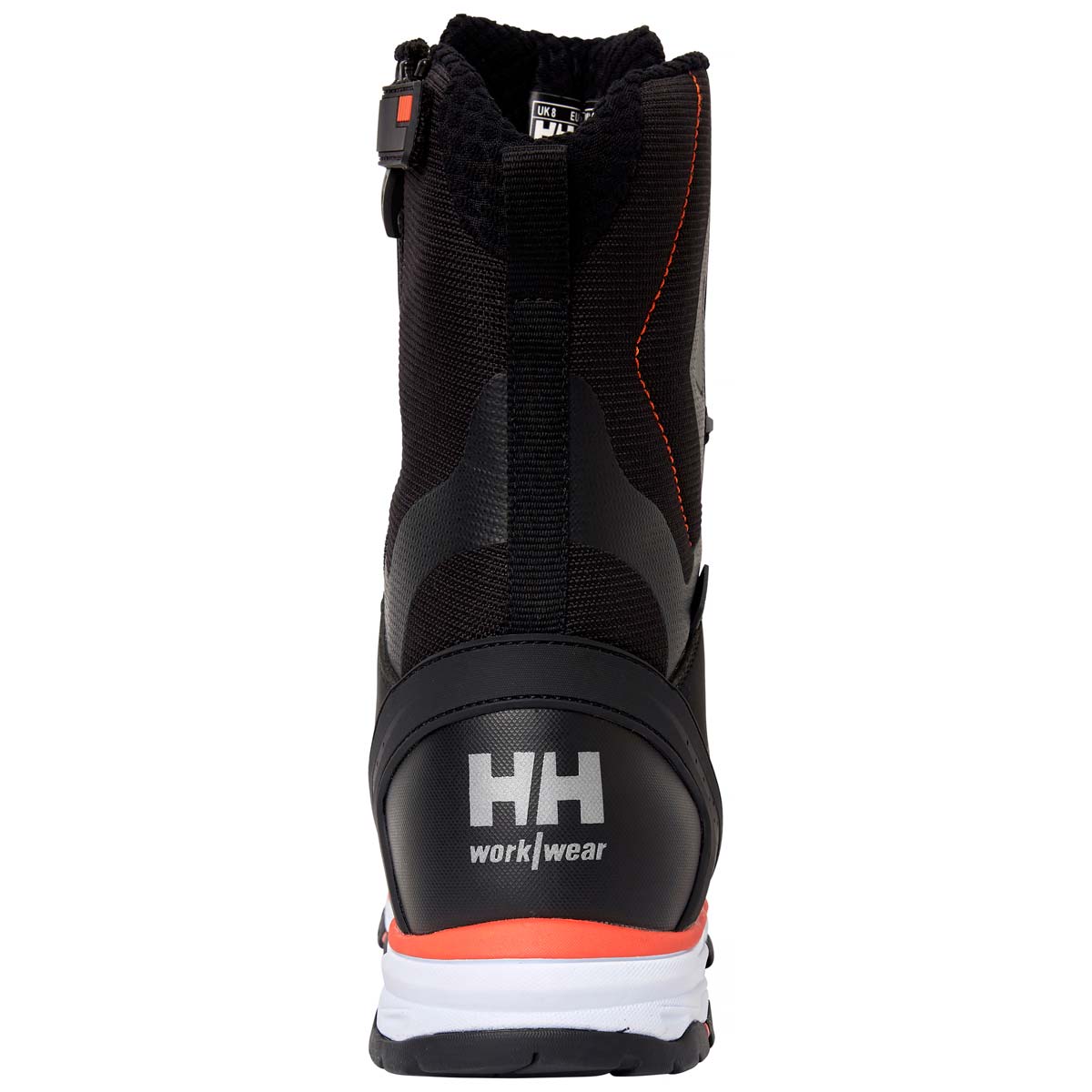 Helly Hansen Chelsea Evo 2 Winter Tall S7S HT Boots - Rear View Helly Hansen Chelsea Evo 2 Winter Tall S7S HT Boots - Rear View