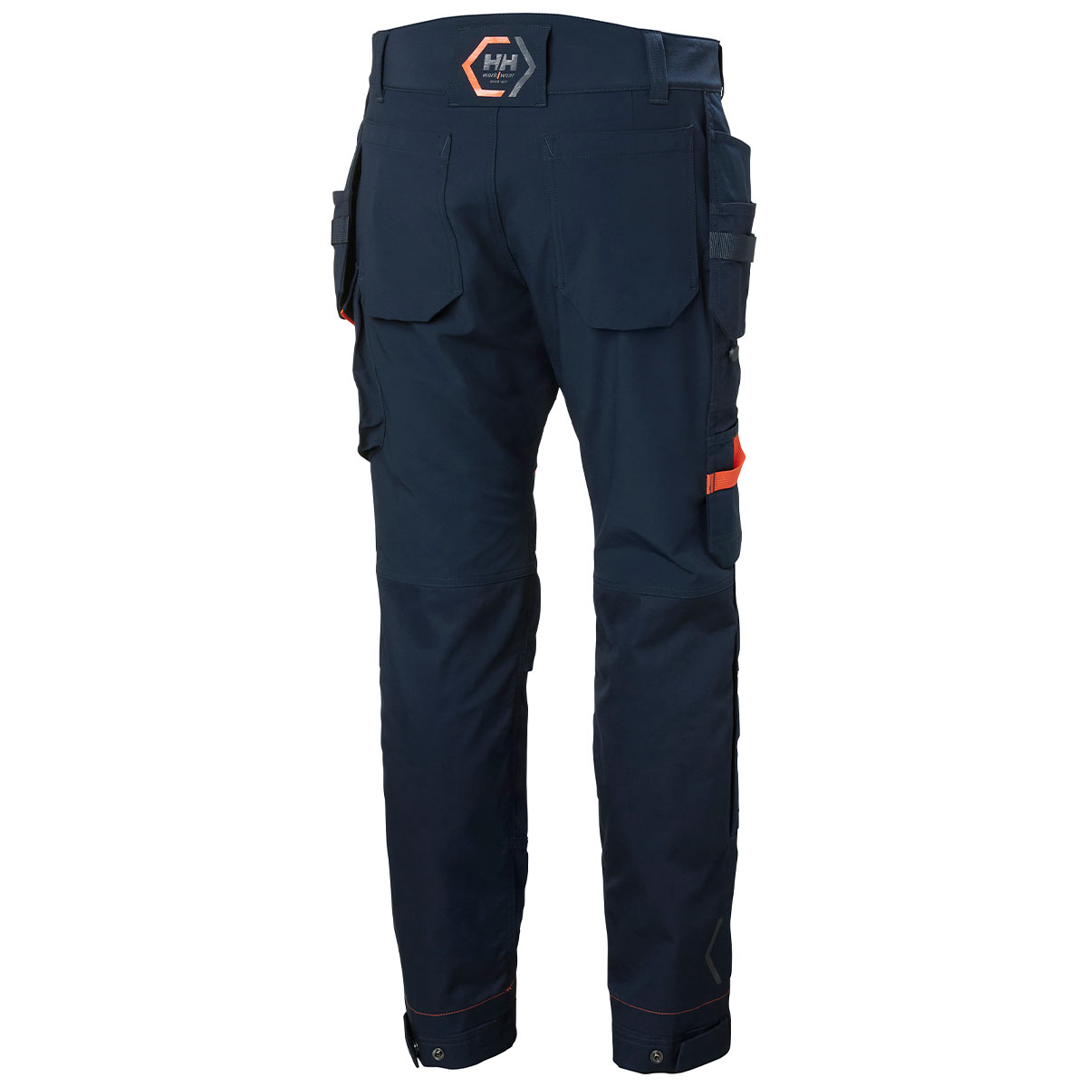 Helly Hansen Chelsea Evolution BRZ Construction Pant - Navy - Rear Helly Hansen Chelsea Evolution BRZ Construction Pant - Navy - Rear