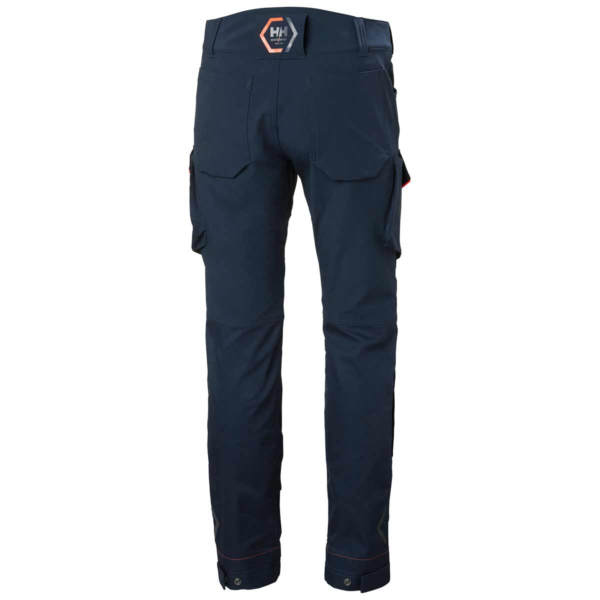 Helly Hansen Chelsea Evolution BRZ Service Pant Navy Rear Helly Hansen Chelsea Evolution BRZ Service Pant Navy Rear