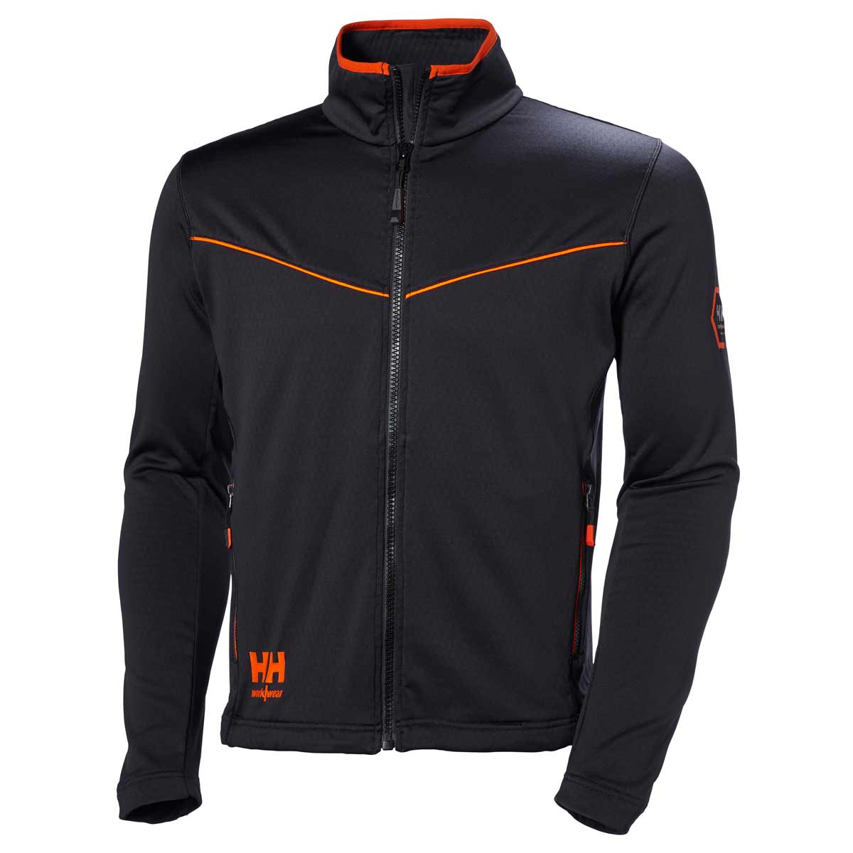 Helly Hansen Chelsea Evolution Stretch Midlayer Black Helly Hansen Chelsea Evolution Stretch Midlayer Black