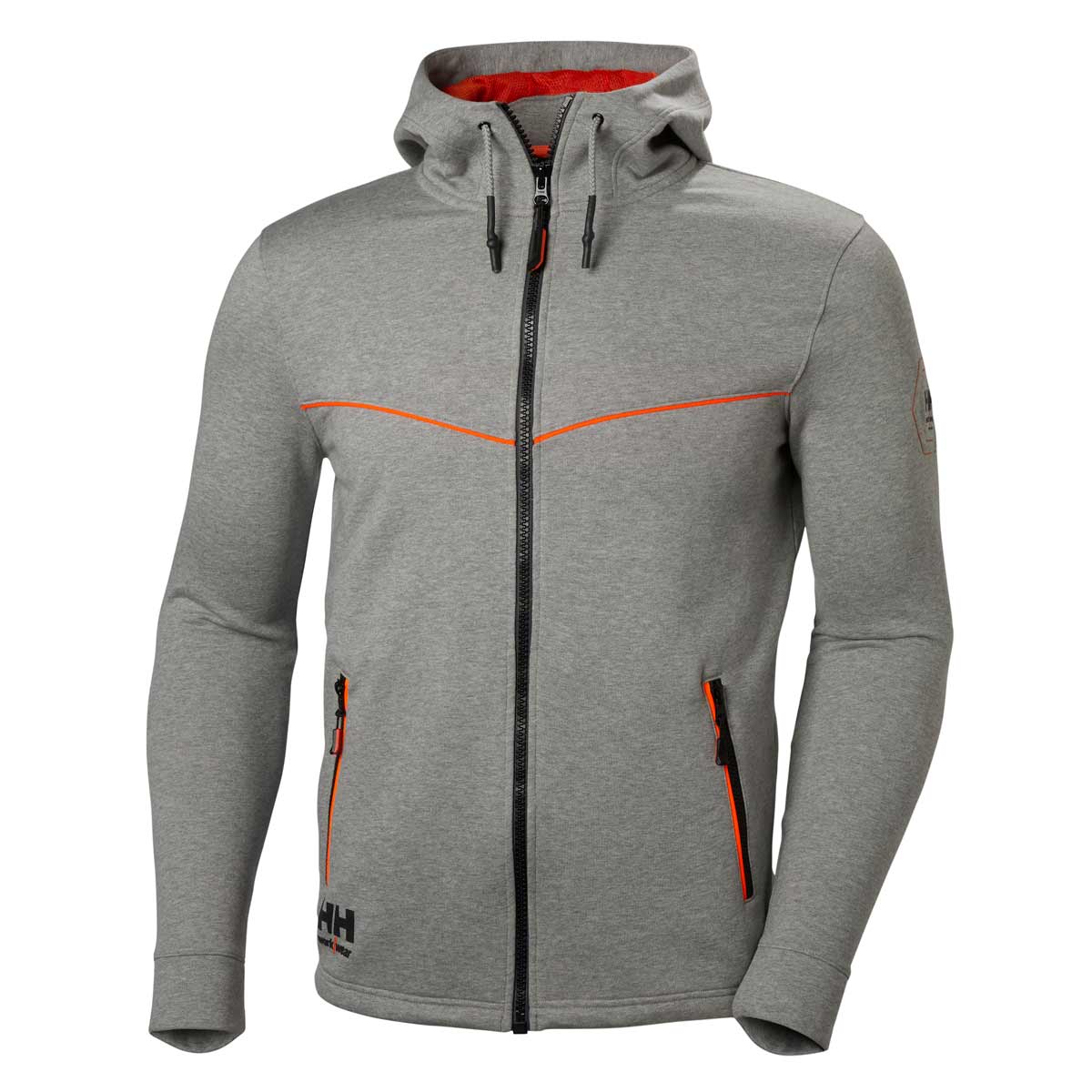 Helly Hansen Chelsea Evolution Zip Hoodie Grey Melange Helly Hansen Chelsea Evolution Zip Hoodie Grey Melange
