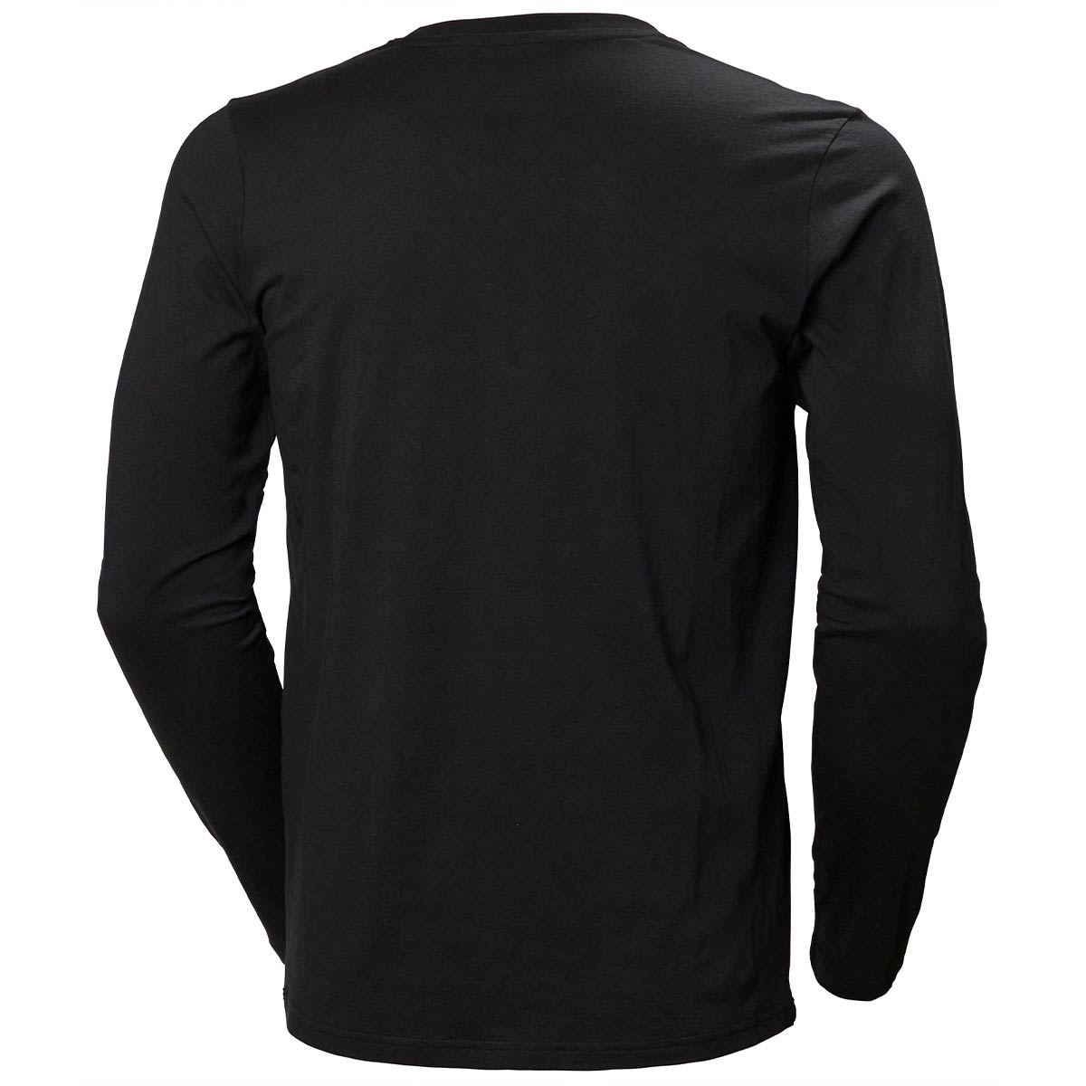 Helly Hansen Classic 2.0 Long Sleeve T-Shirt - Black - Rear Helly Hansen Classic 2.0 Long Sleeve T-Shirt - Black - Rear