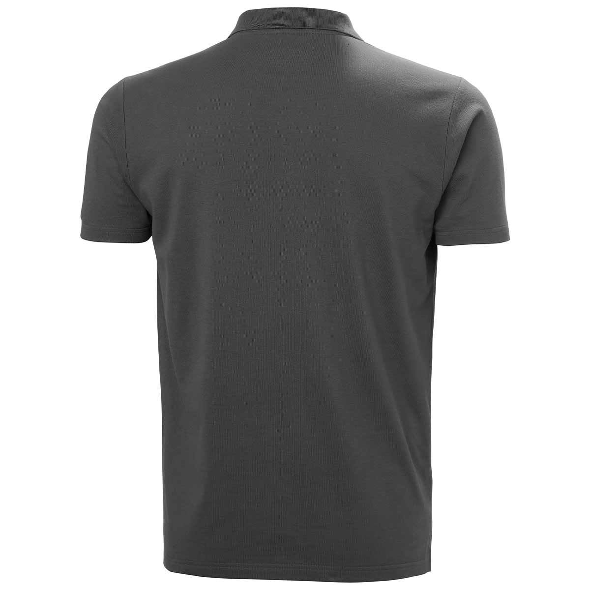 Helly Hansen Classic 2.0 Polo Shirt - Dark Grey - Rear Helly Hansen Classic 2.0 Polo Shirt - Dark Grey - Rear