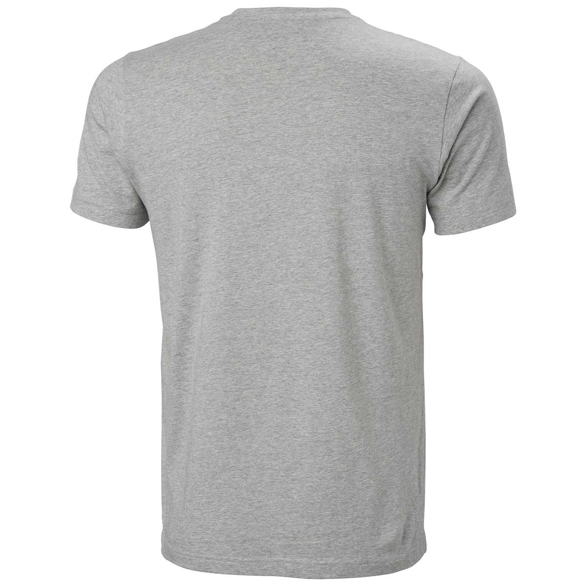 Helly Hansen Classic 2.0 T-Shirt - Grey Melange - Rear Helly Hansen Classic 2.0 T-Shirt - Grey Melange - Rear