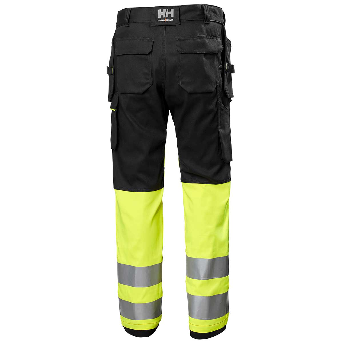 Helly Hansen Fyre HiVis Construction Pant Class 1 Rear Helly Hansen Fyre HiVis Construction Pant Class 1 Rear