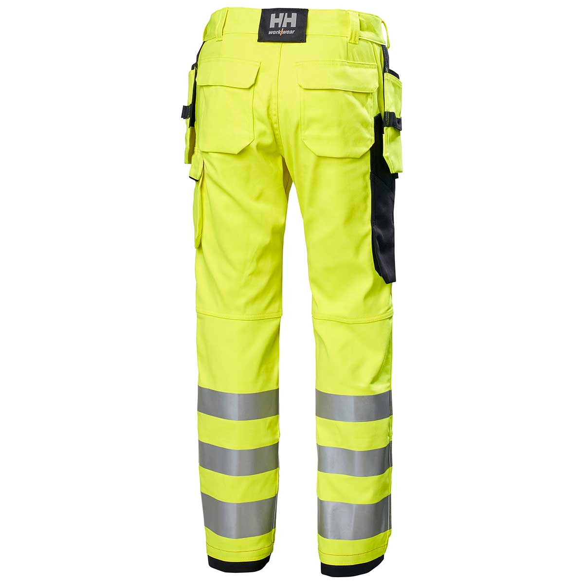 Helly Hansen Fyre HiVis Construction Pant Class 2 Rear Helly Hansen Fyre HiVis Construction Pant Class 2 Rear
