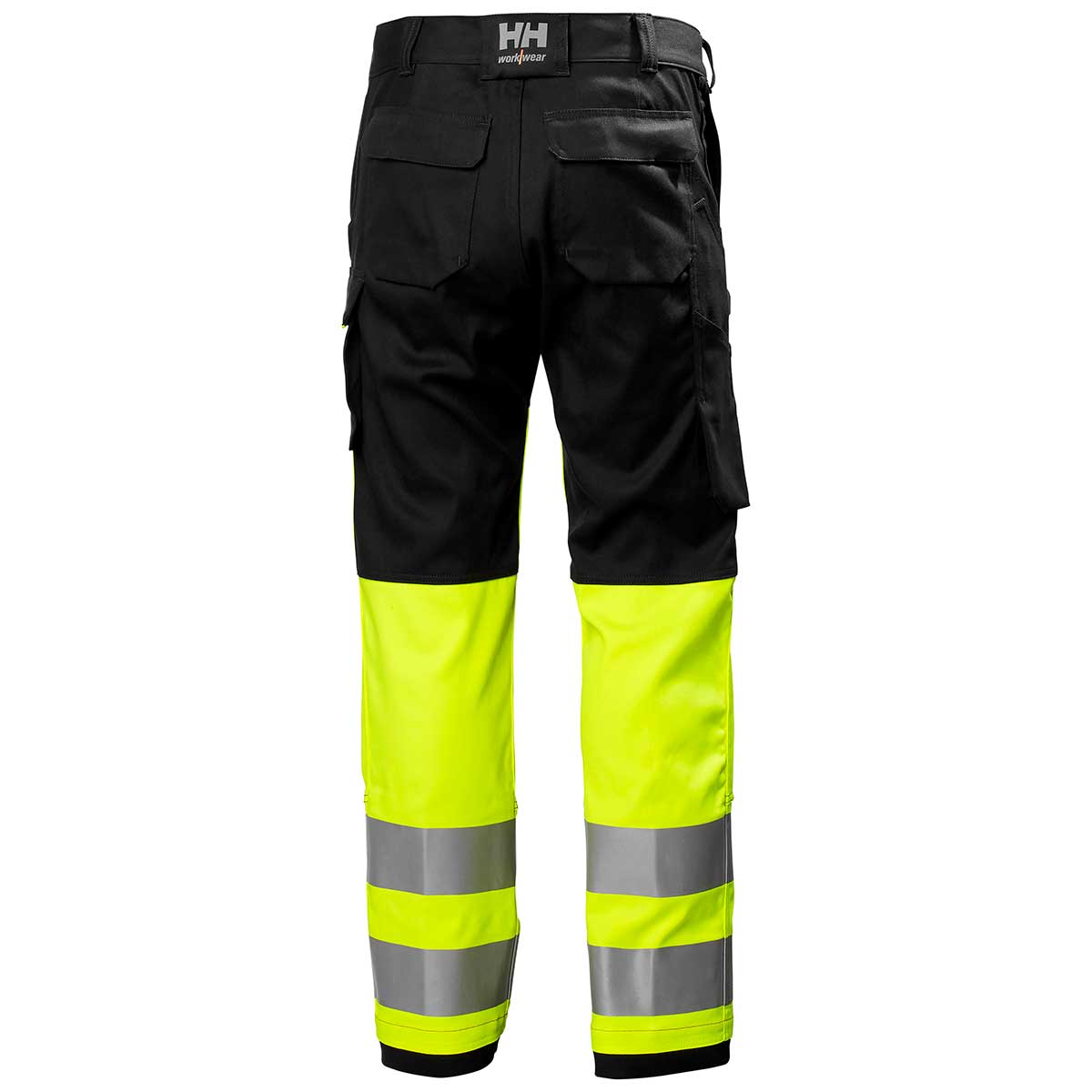 Helly Hansen Fyre HiVis Work Pant Class 1 Rear Helly Hansen Fyre HiVis Work Pant Class 1 Rear