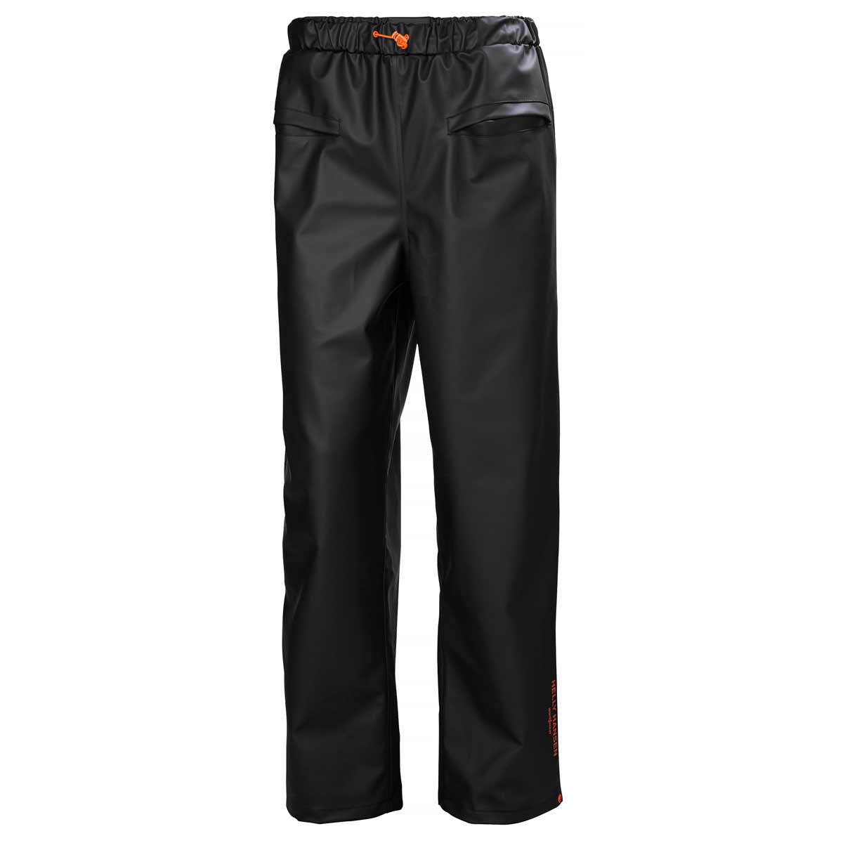Helly-Hansen-Gale-Waterproof-Construction-Rain-Pant-Black-Front Helly-Hansen-Gale-Waterproof-Construction-Rain-Pant-Black-Front
