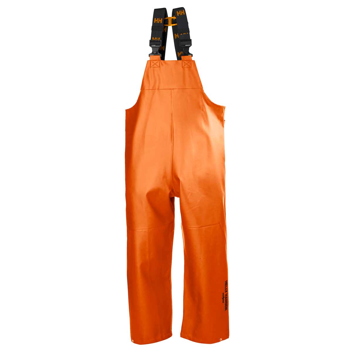 Helly-Hansen-Gale-Waterproof-Rain-Bib-Orange-Front Helly-Hansen-Gale-Waterproof-Rain-Bib-Orange-Front
