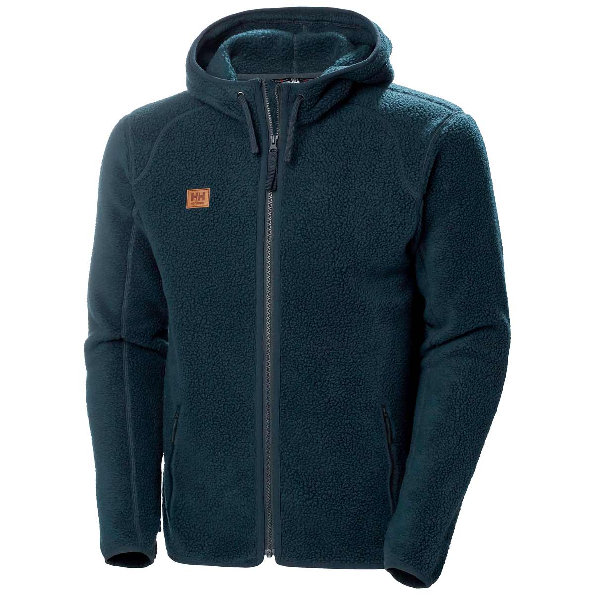 Helly-Hansen-Heritage-Pile-Hoodie-Navy-Front