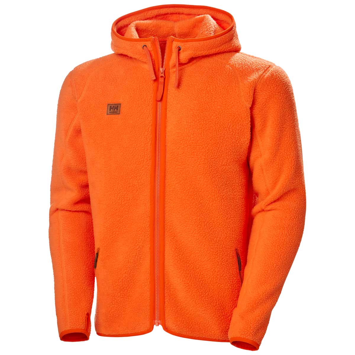 Helly-Hansen-Heritage-Pile-Hoodie-Orange-Front Helly-Hansen-Heritage-Pile-Hoodie-Orange-Front
