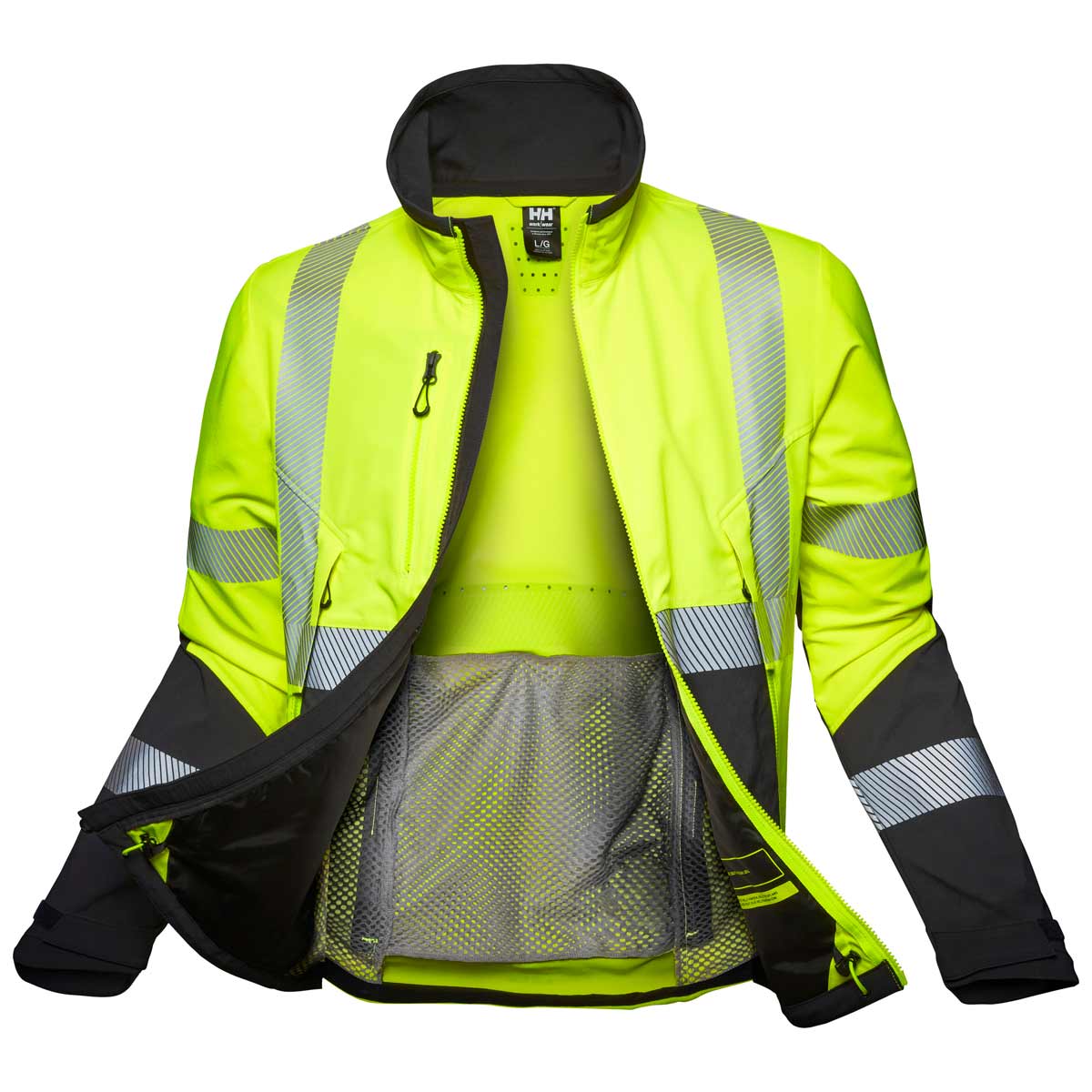 Helly-Hansen-ICU-BRZ-Jacket-Yellow-Ebony-open Helly-Hansen-ICU-BRZ-Jacket-Yellow-Ebony-open
