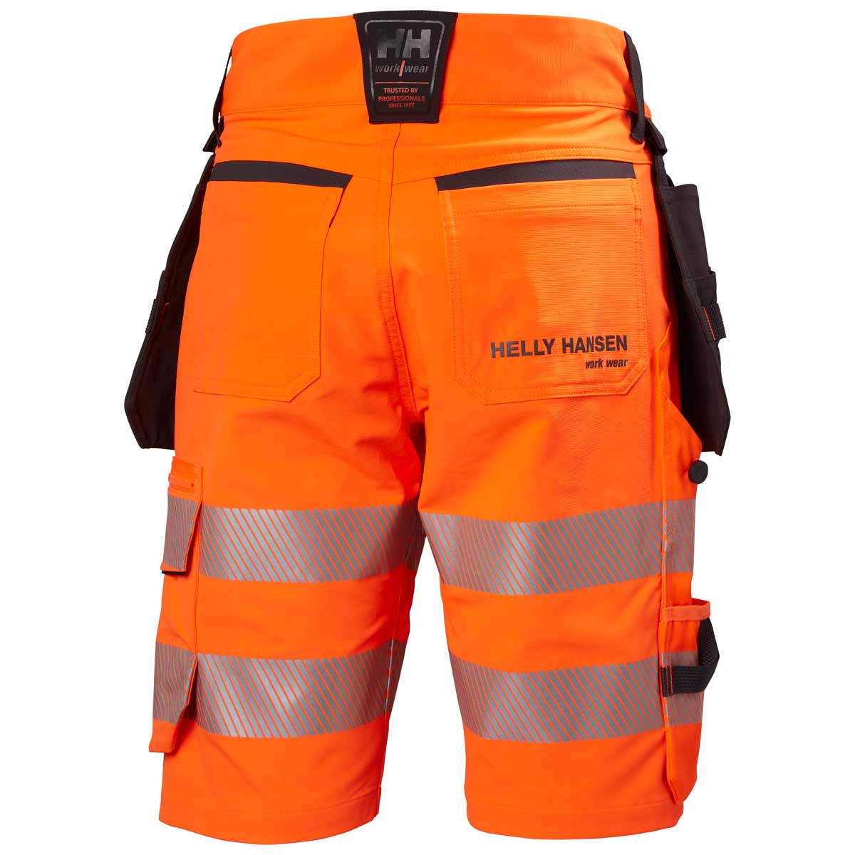 Helly-Hansen-ICU-Construction-Shorts-Orange-Rear Helly-Hansen-ICU-Construction-Shorts-Orange-Rear