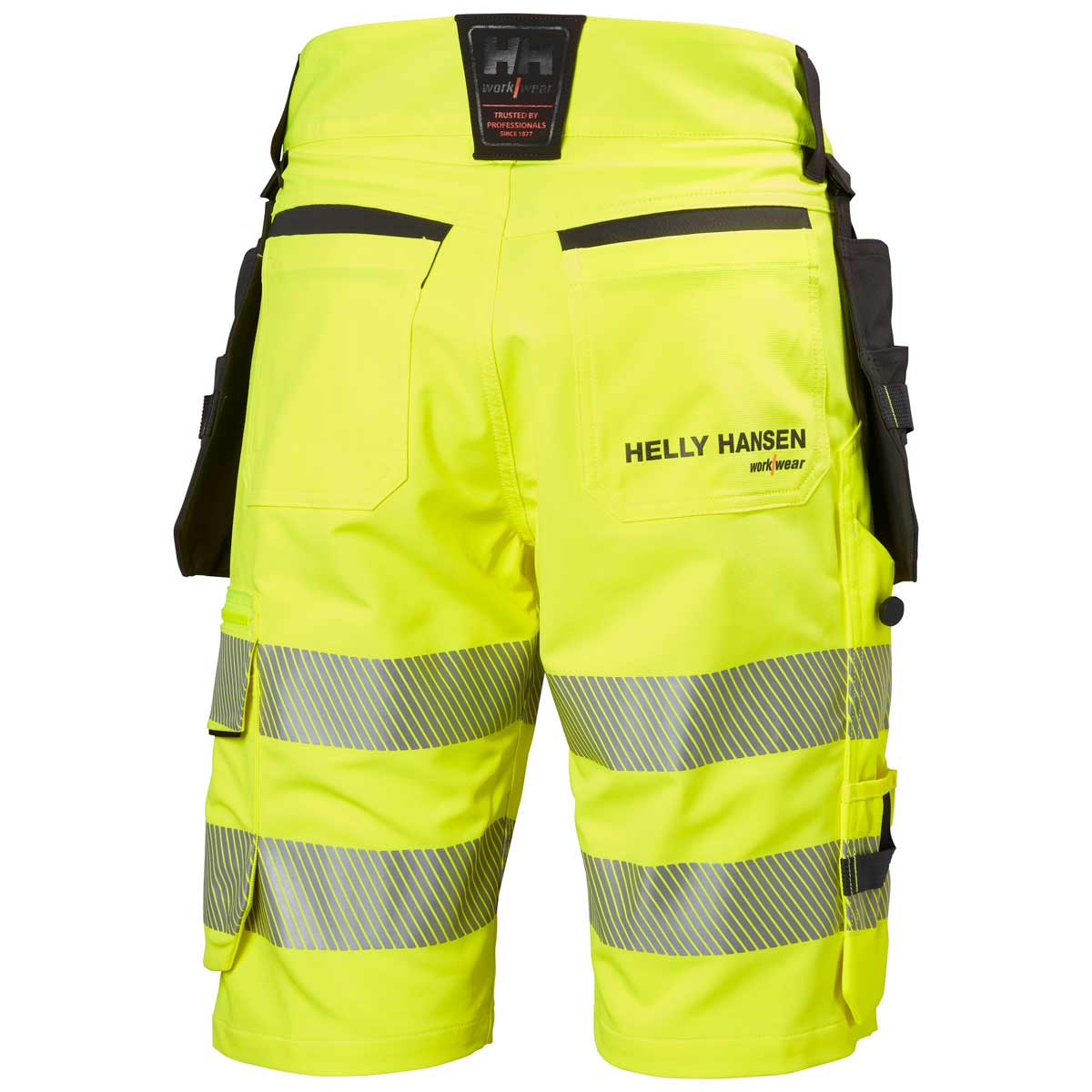Helly-Hansen-ICU-Construction-Shorts-Yellow-rear Helly-Hansen-ICU-Construction-Shorts-Yellow-rear