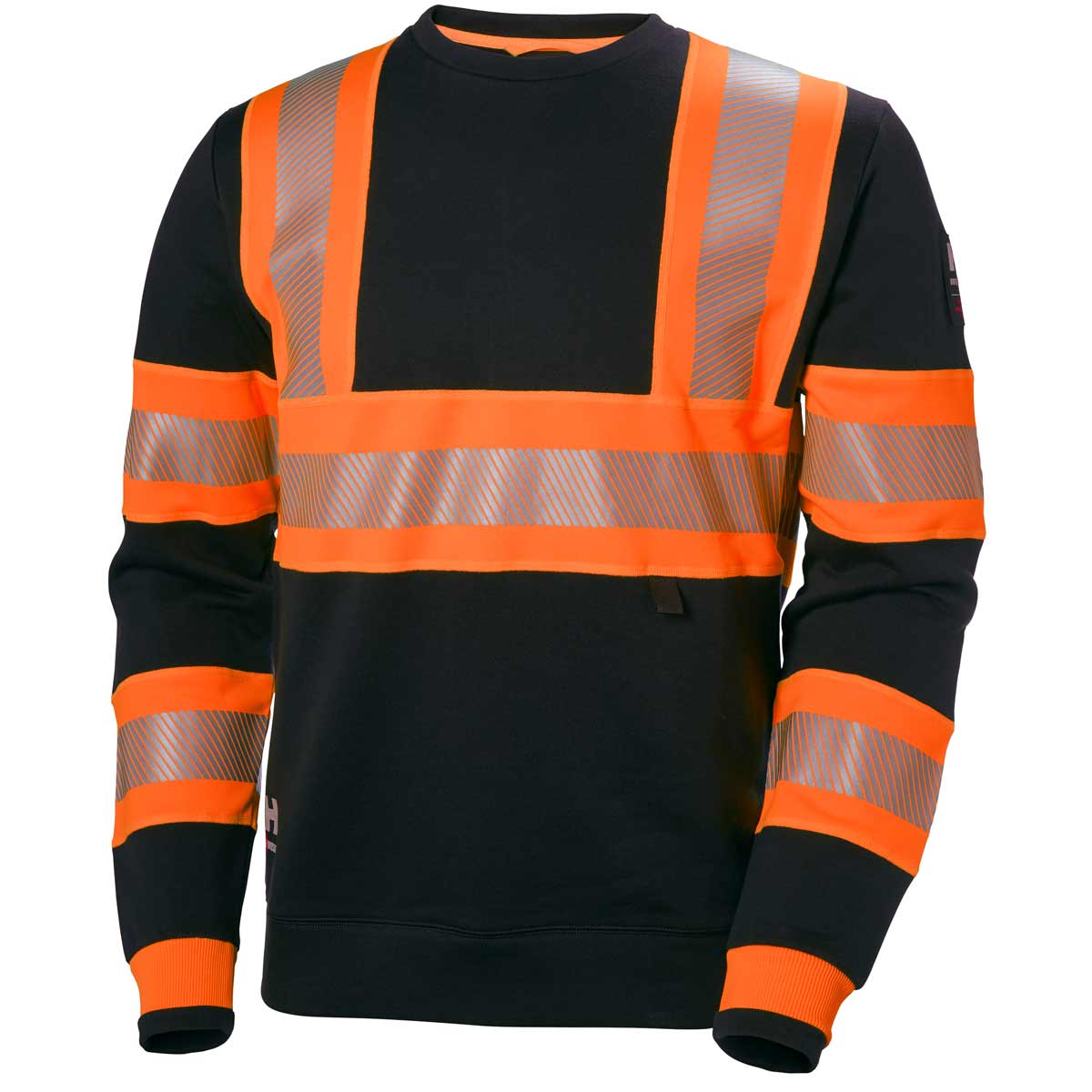 Helly-Hansen-ICU-Sweatshirt-Orange-Front Helly-Hansen-ICU-Sweatshirt-Orange-Front