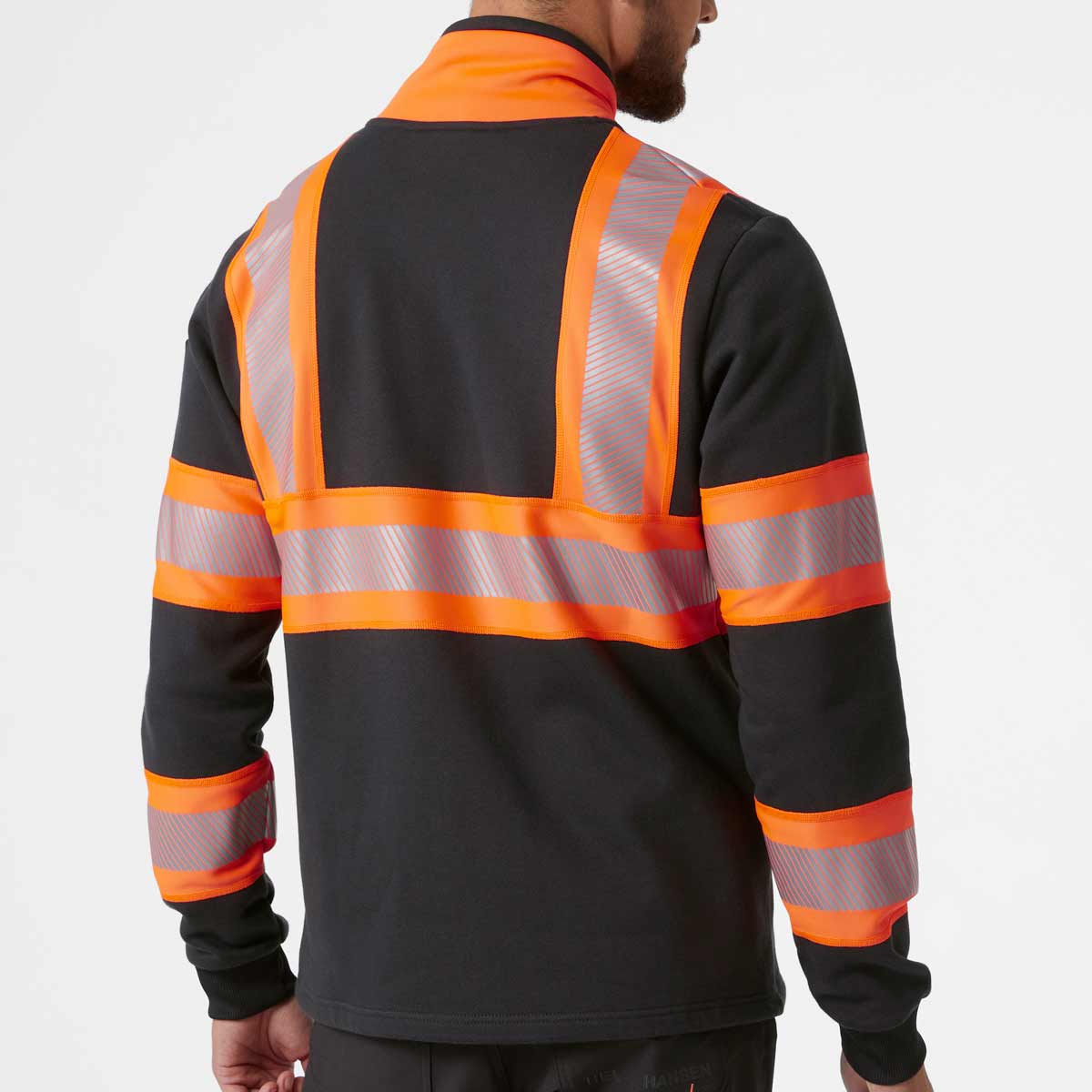 Helly-Hansen-ICU-Zip-Sweatshirt-Orange--onbody-rear Helly-Hansen-ICU-Zip-Sweatshirt-Orange--onbody-rear